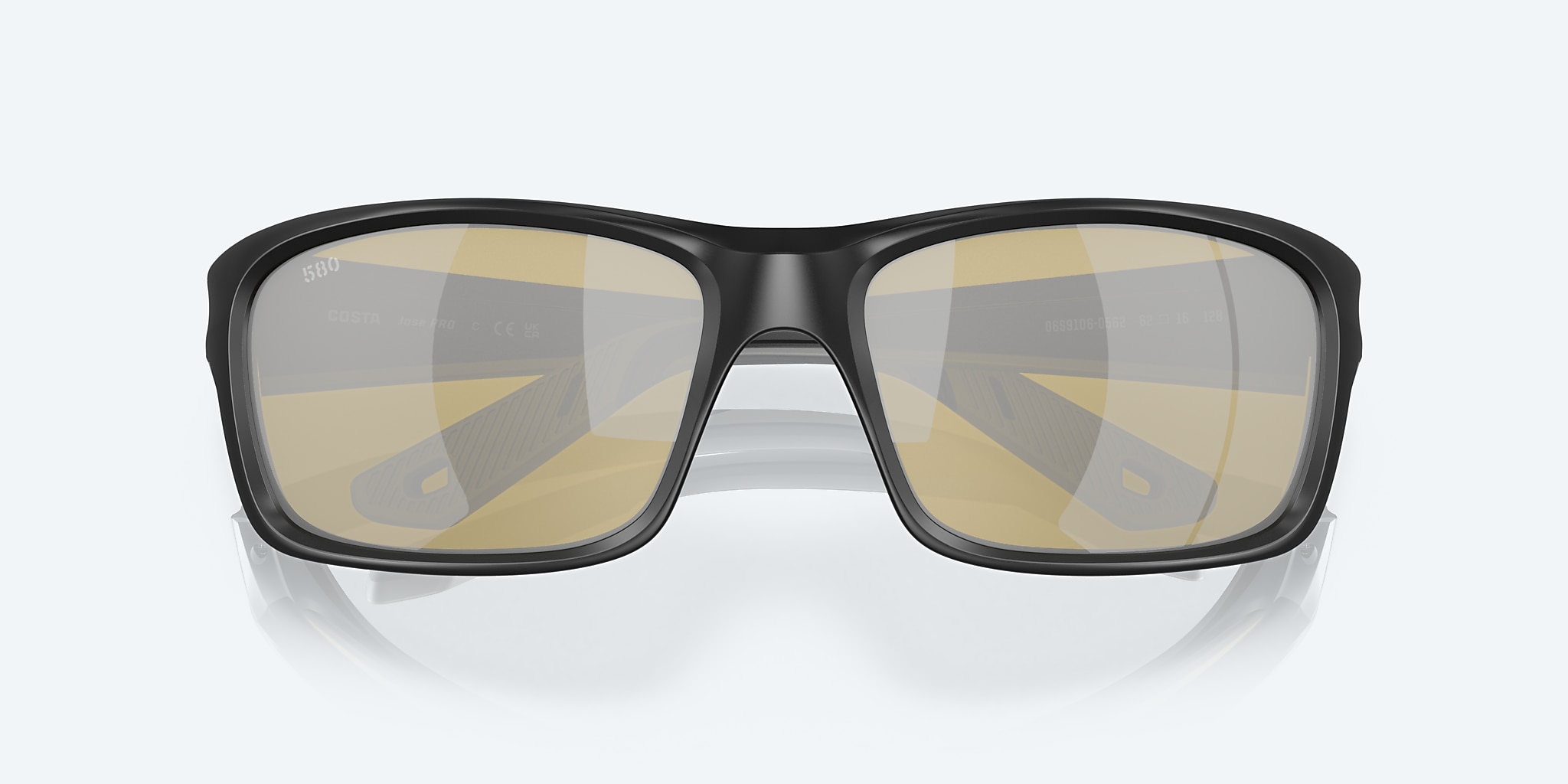 Sunglasses Costa Jose PRO L (62-16) with Sunrise Silver Mirror lens and Matte Black frame Image 5 of 7 Sunglasses Costa Jose PRO L (62-16) with Sunrise Silver Mirror lens and Matte Black frame Image 5 of 7