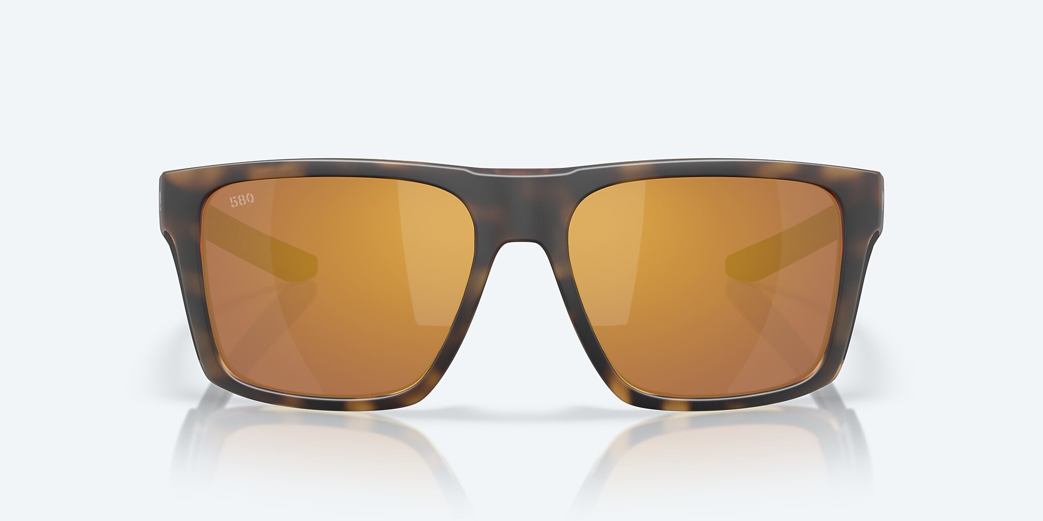 Gafas de sol Costa Lido XL (57-16) con Oro Espejado lente y Carey Mate montura Imagen 2 de 7