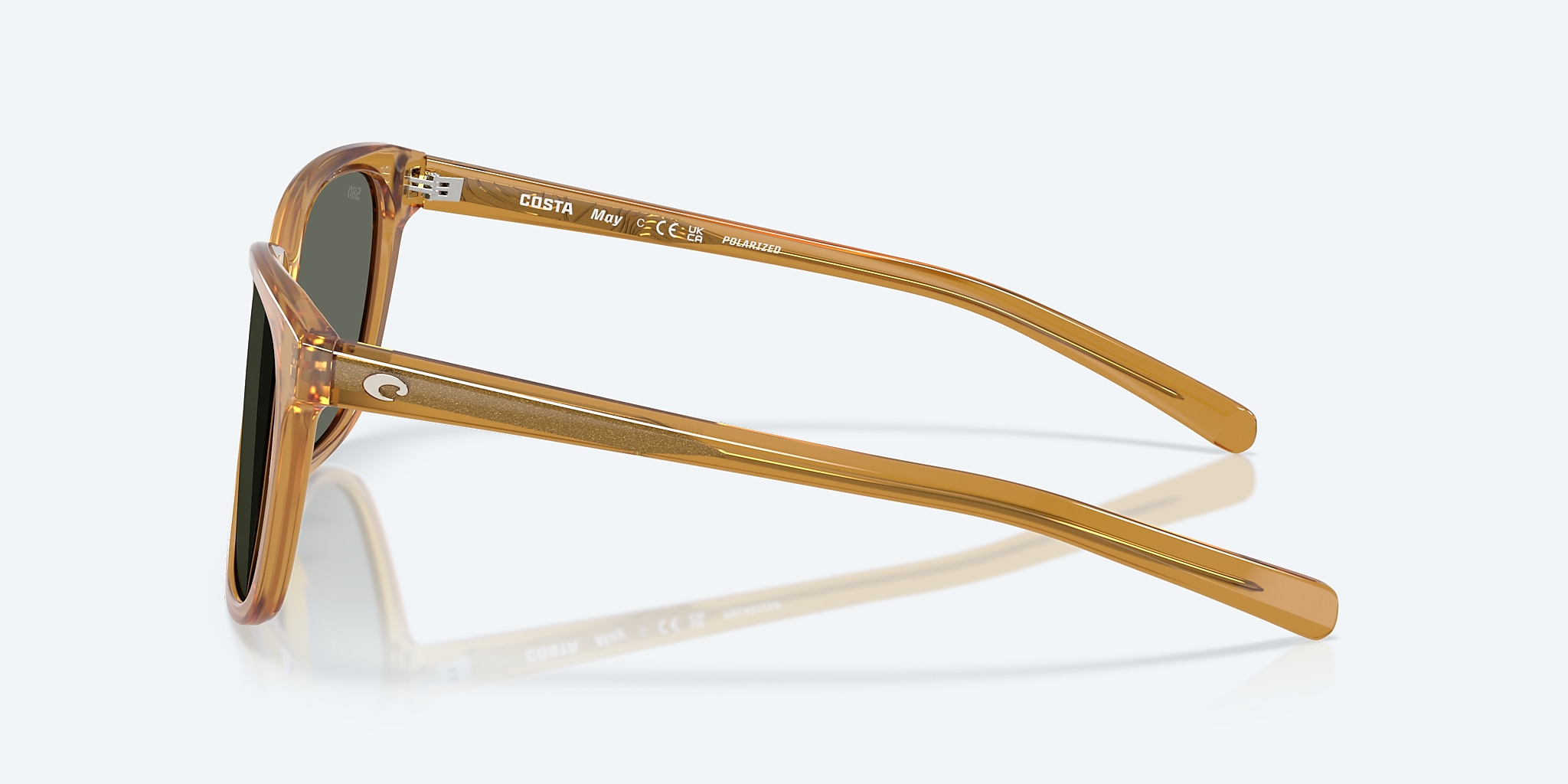 Sunglasses Costa May M (57-15) with Gray lens and Sun Ray frame Image 3 of 7 Sunglasses Costa May M (57-15) with Gray lens and Sun Ray frame Image 3 of 7