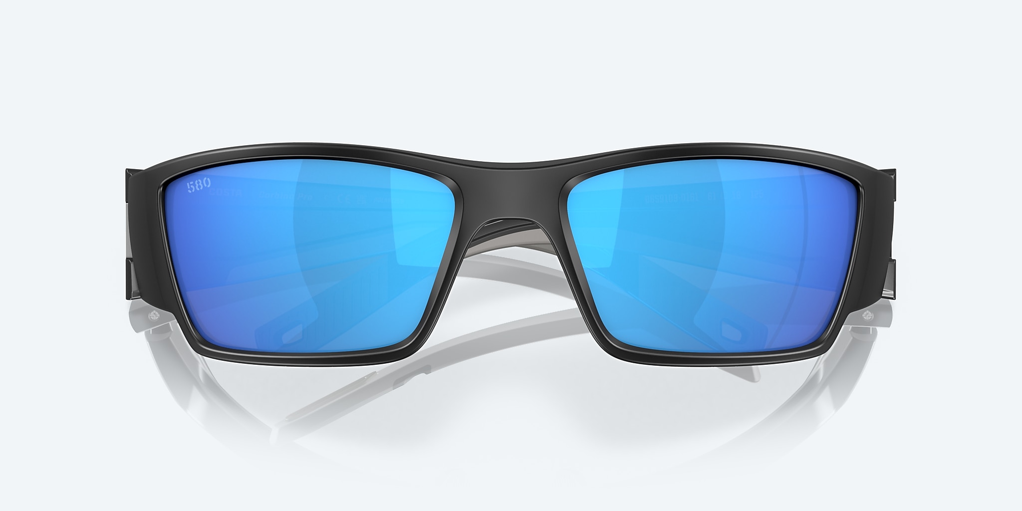 Sunglasses Costa Corbina PRO XL (61-18) with Blue Mirror lens and Matte Black frame Image 5 of 7 Sunglasses Costa Corbina PRO XL (61-18) with Blue Mirror lens and Matte Black frame Image 5 of 7
