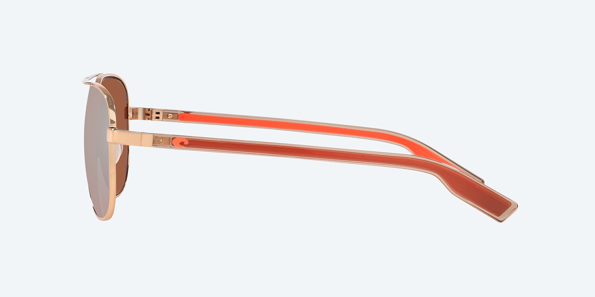 Sunglasses Costa Peli L (57-14) with Copper Silver Mirror lens and Shiny Rose Gold frame Image 3 of 4 Sunglasses Costa Peli L (57-14) with Copper Silver Mirror lens and Shiny Rose Gold frame Image 3 of 4