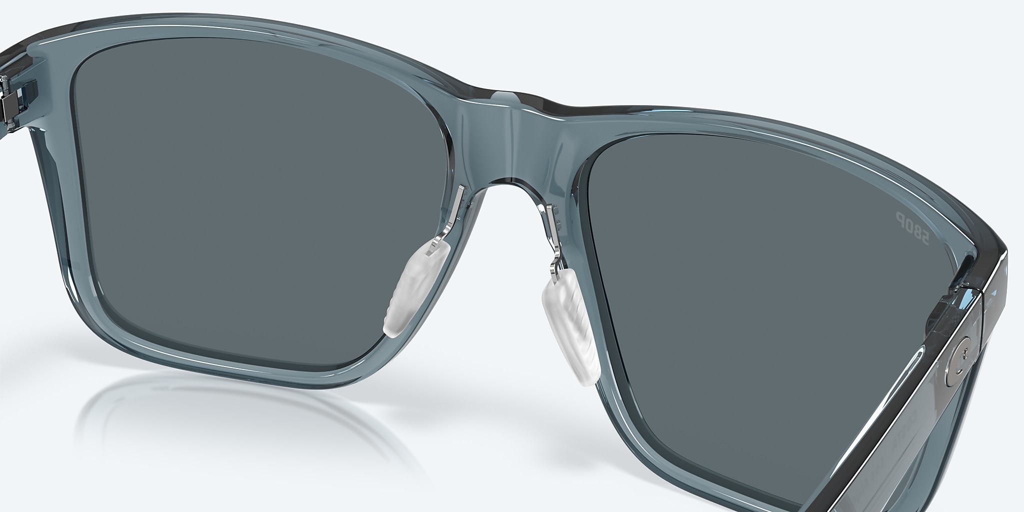Sunglasses Costa Los Alijos XL (59-18) with Blue Mirror lens and Translucent Deep Blue frame Image 7 of 8 Sunglasses Costa Los Alijos XL (59-18) with Blue Mirror lens and Translucent Deep Blue frame Image 7 of 8