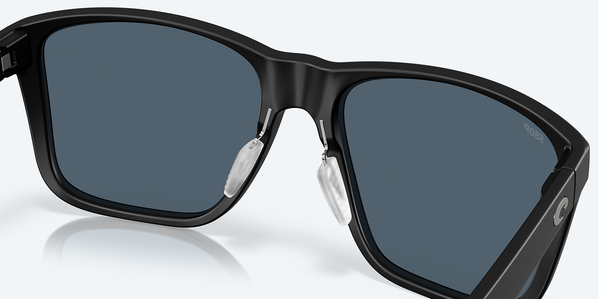 Sunglasses Costa Los Alijos XL (59-18) with Gray lens and Matte Black frame Image 7 of 8 Sunglasses Costa Los Alijos XL (59-18) with Gray lens and Matte Black frame Image 7 of 8
