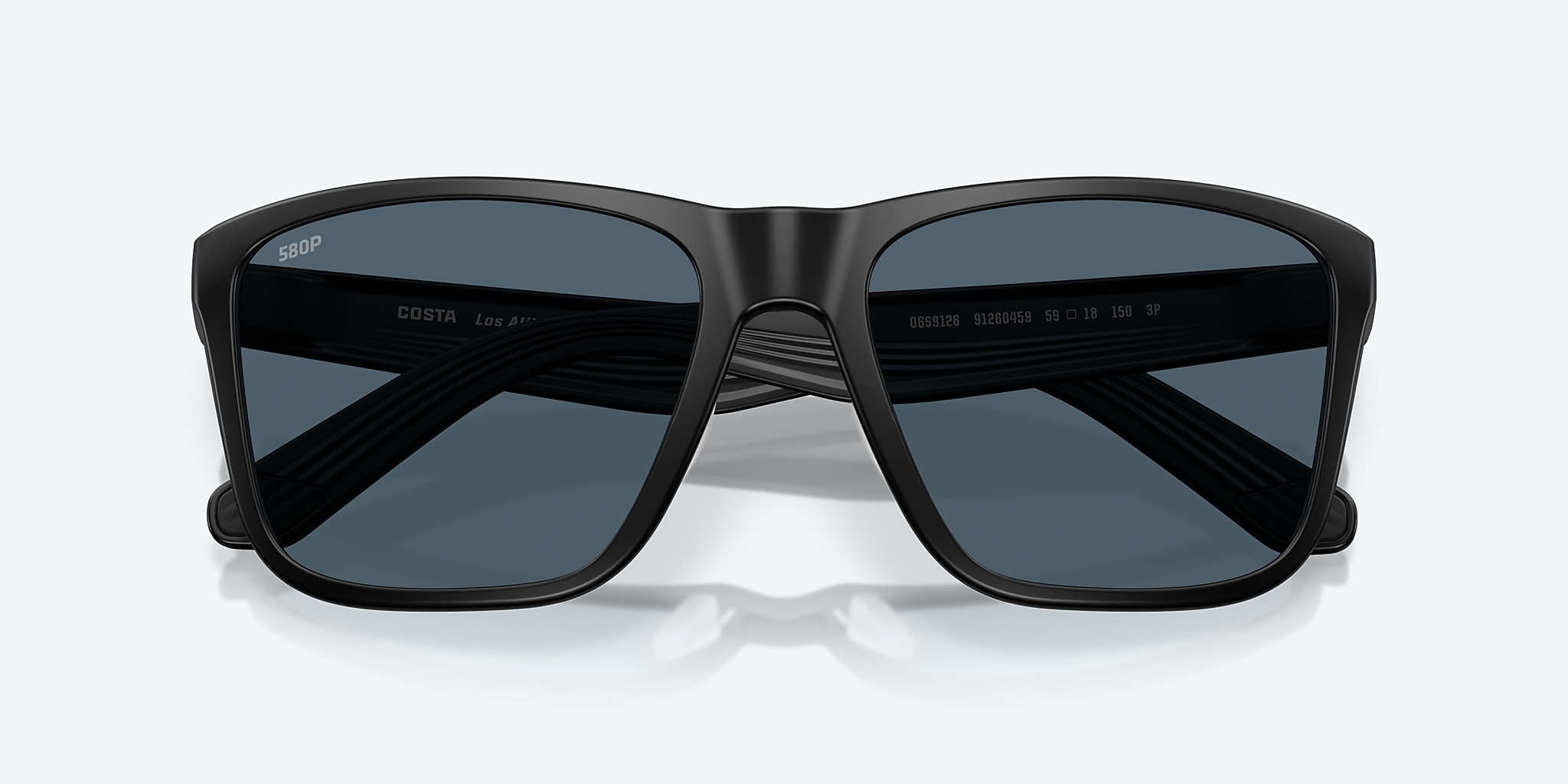Sunglasses Costa Los Alijos XL (59-18) with Gray lens and Matte Black frame Image 5 of 8 Sunglasses Costa Los Alijos XL (59-18) with Gray lens and Matte Black frame Image 5 of 8
