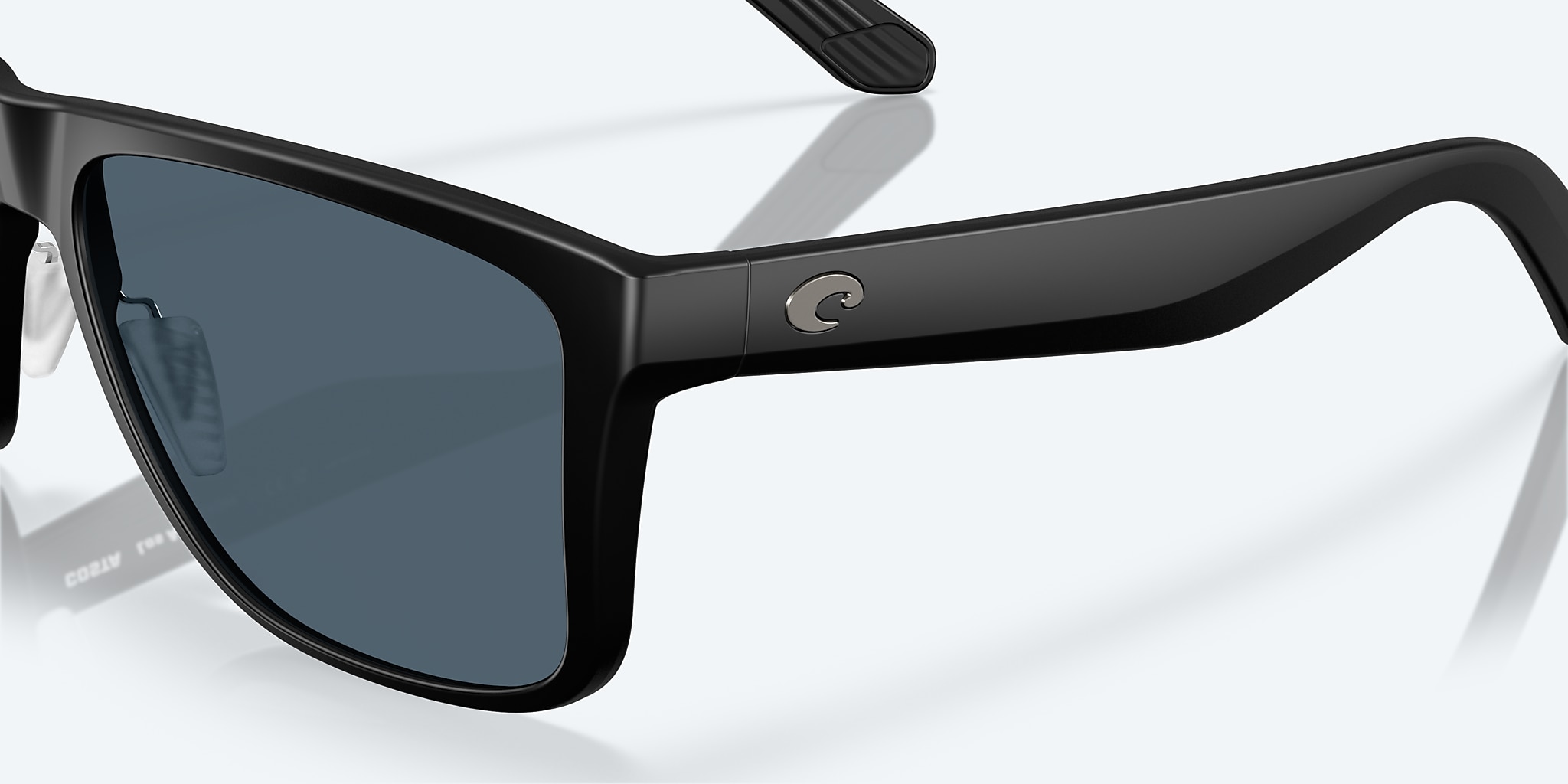 Sunglasses Costa Los Alijos XL (59-18) with Gray lens and Matte Black frame Image 6 of 8 Sunglasses Costa Los Alijos XL (59-18) with Gray lens and Matte Black frame Image 6 of 8