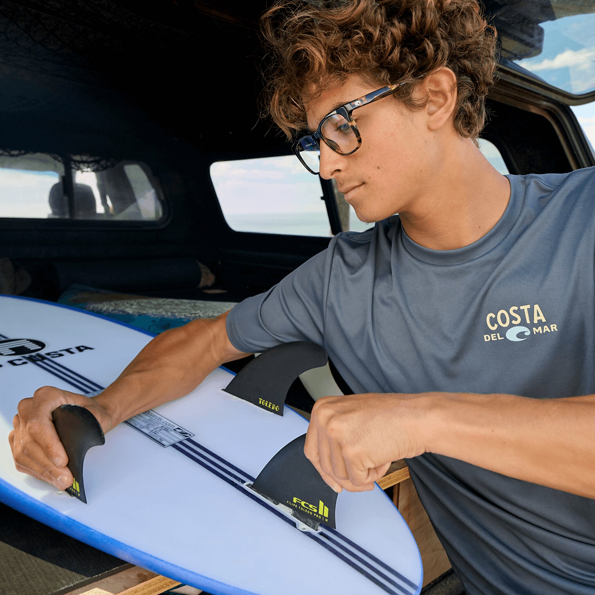 Apparel Shark Costa Surfseeker Soc Image 3 de 5