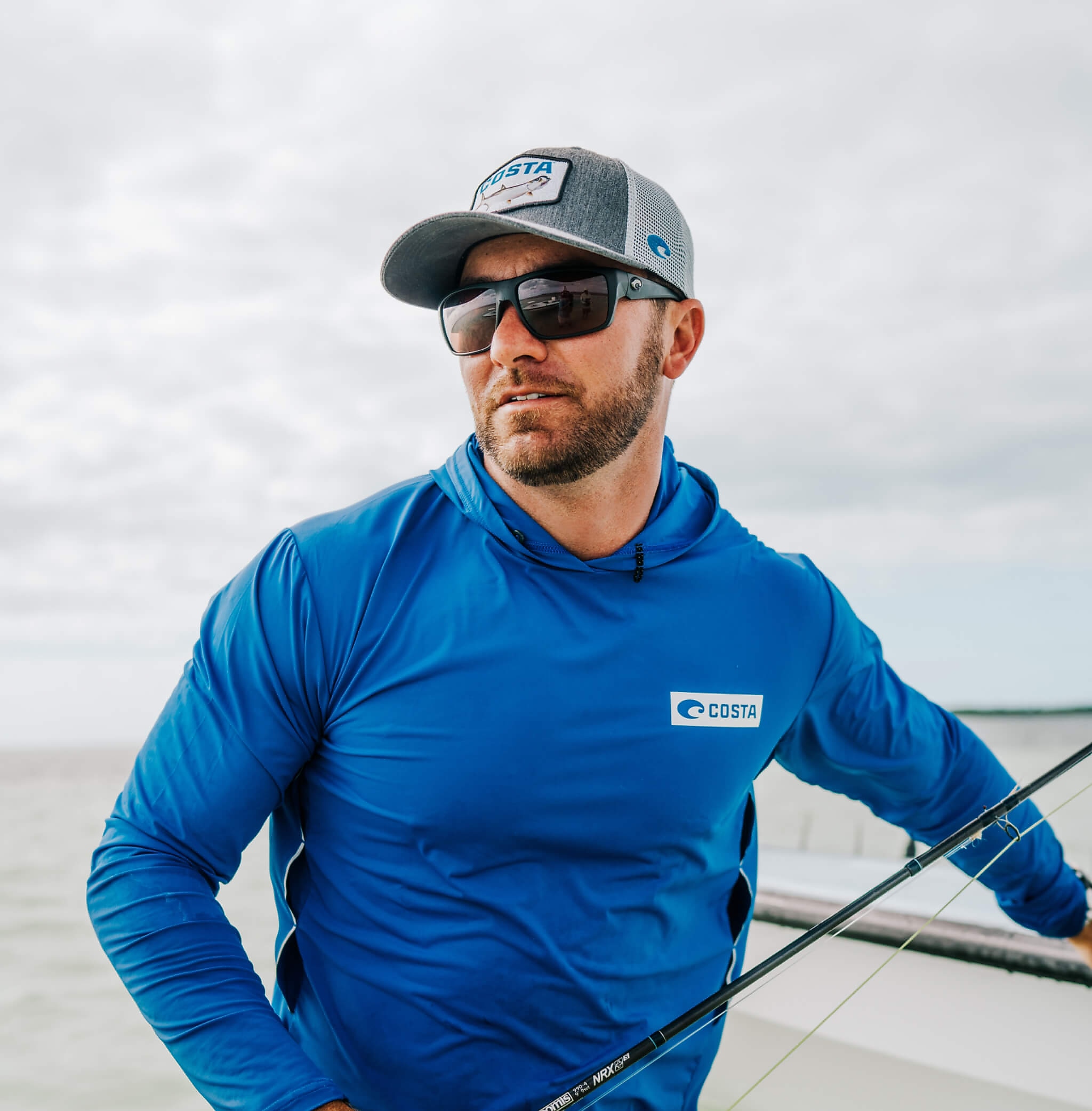 Apparel Blue Lolite Costa Voyager Hoodie PRO Image 3 of 5 Apparel Blue Lolite Costa Voyager Hoodie PRO Image 3 of 5