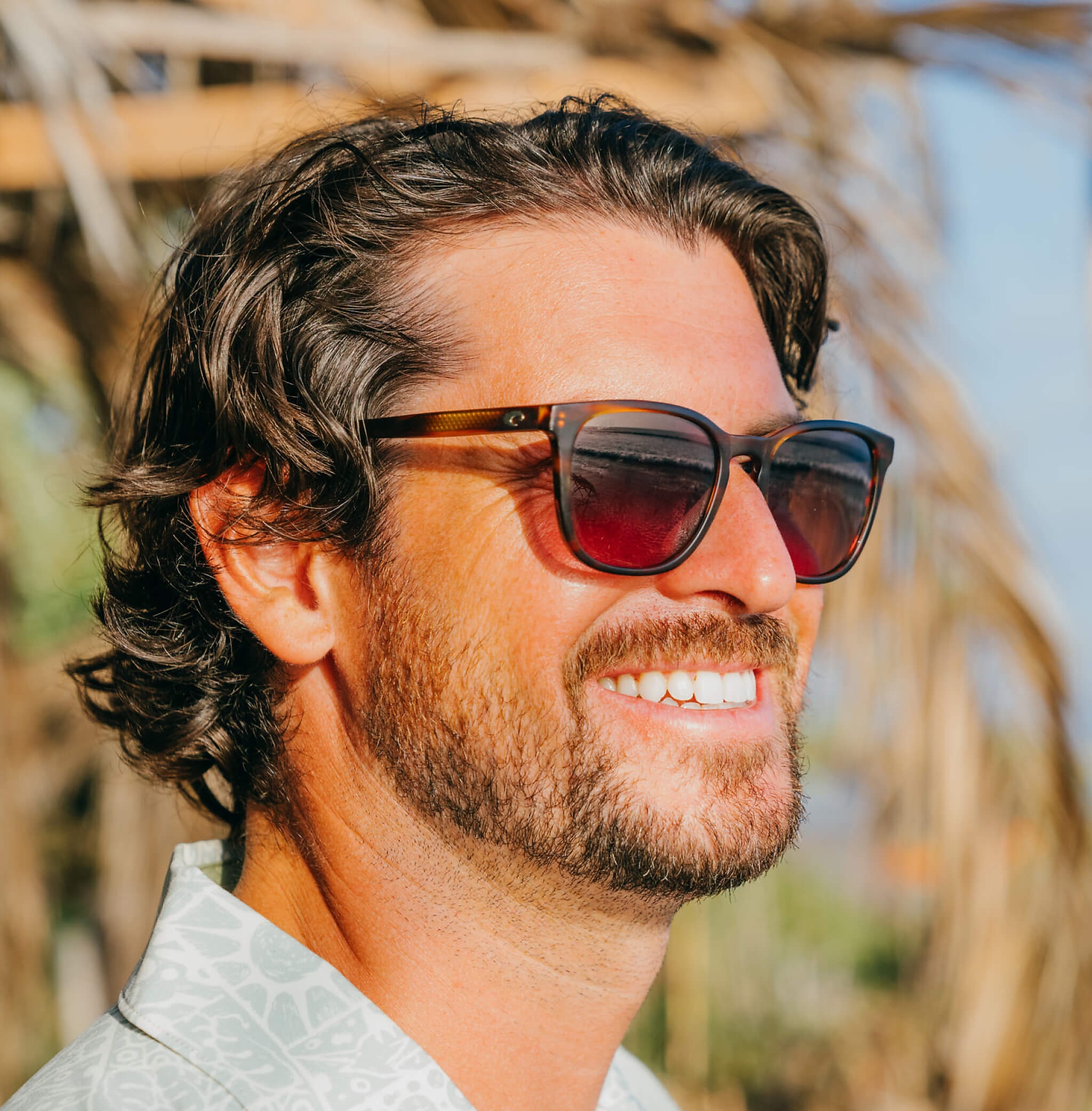 Sunglasses Costa Kailano S (53-17) with Gray lens and Tortoise frame Image 3 of 8 Sunglasses Costa Kailano S (53-17) with Gray lens and Tortoise frame Image 3 of 8