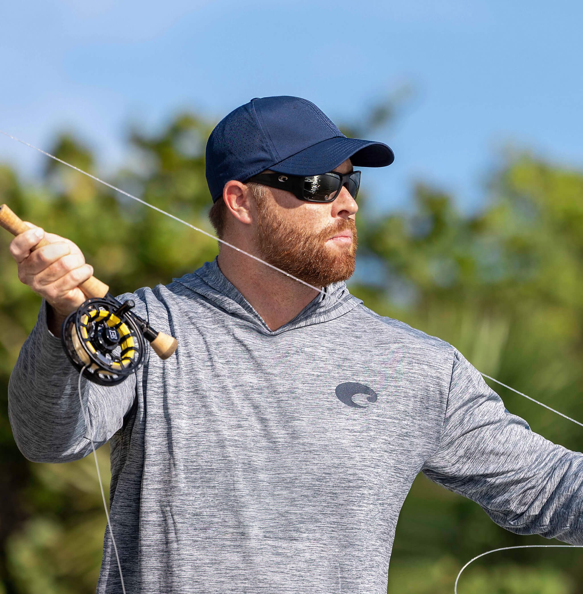 Sunglasses Costa Blackfin PRO L (60-16) with Gray Silver Mirror lens and Matte Black frame Image 3 of 8 Sunglasses Costa Blackfin PRO L (60-16) with Gray Silver Mirror lens and Matte Black frame Image 3 of 8