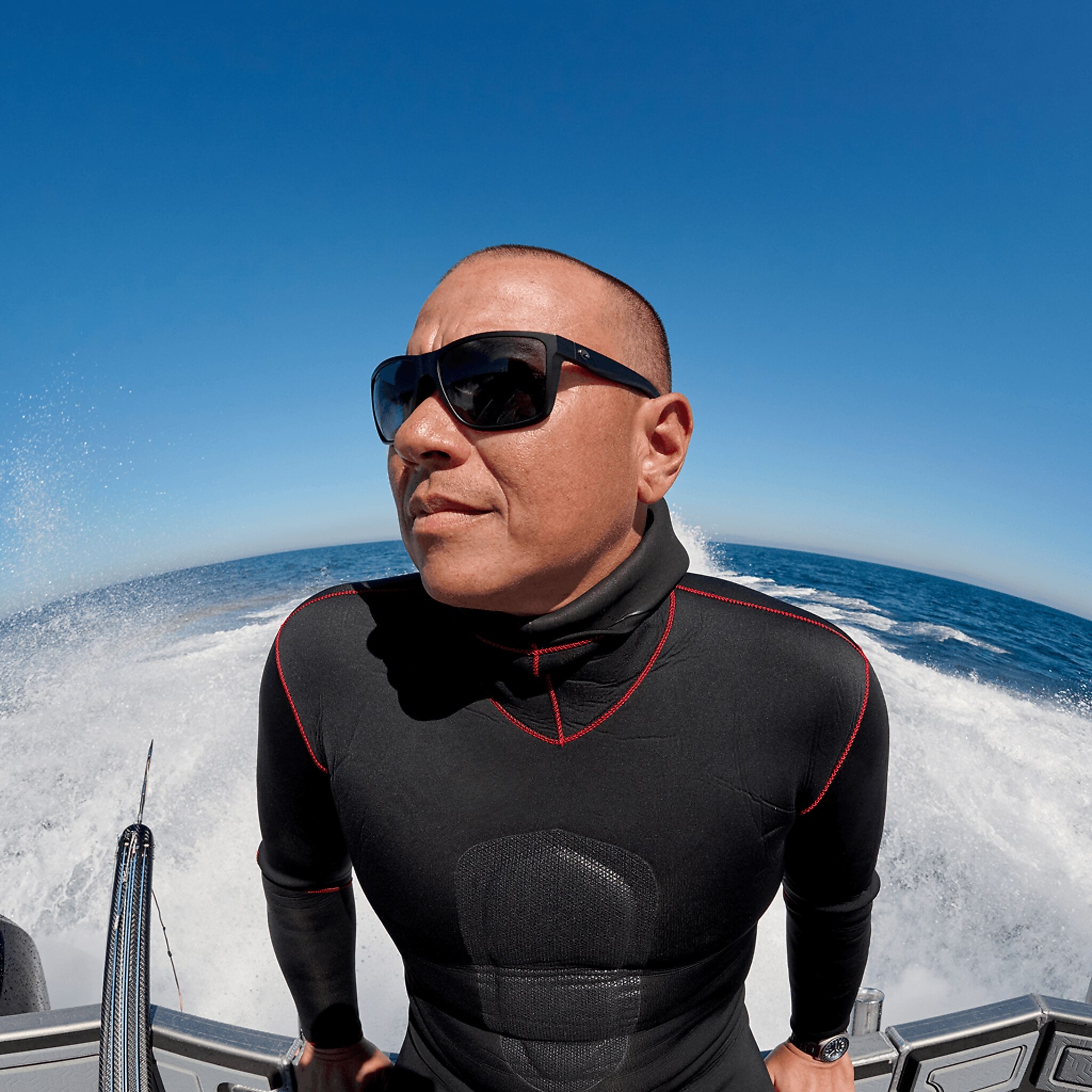 Costa Broadbill II XL XXL (62-15) with Gray lenses and Matte Black