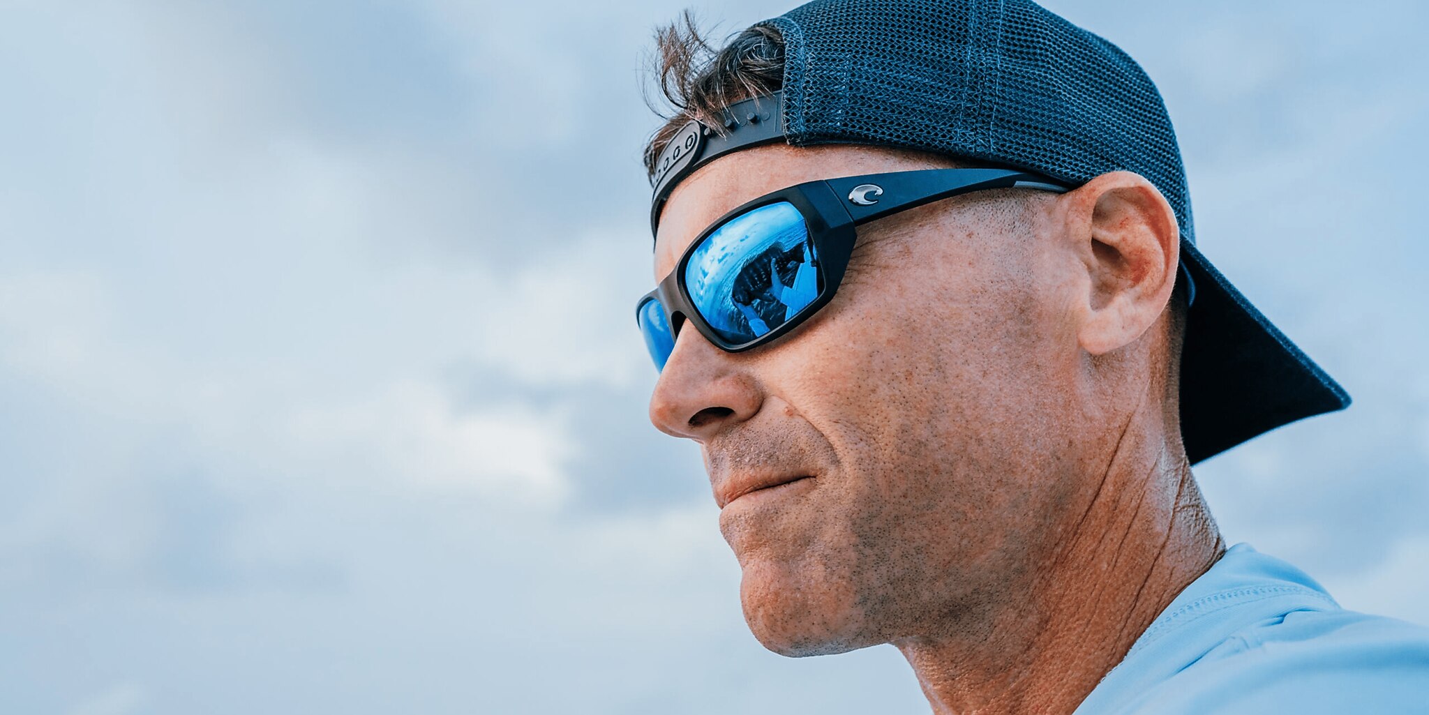 Costa Tailfin M (60-17) with Sunrise Silver Mirror lenses and