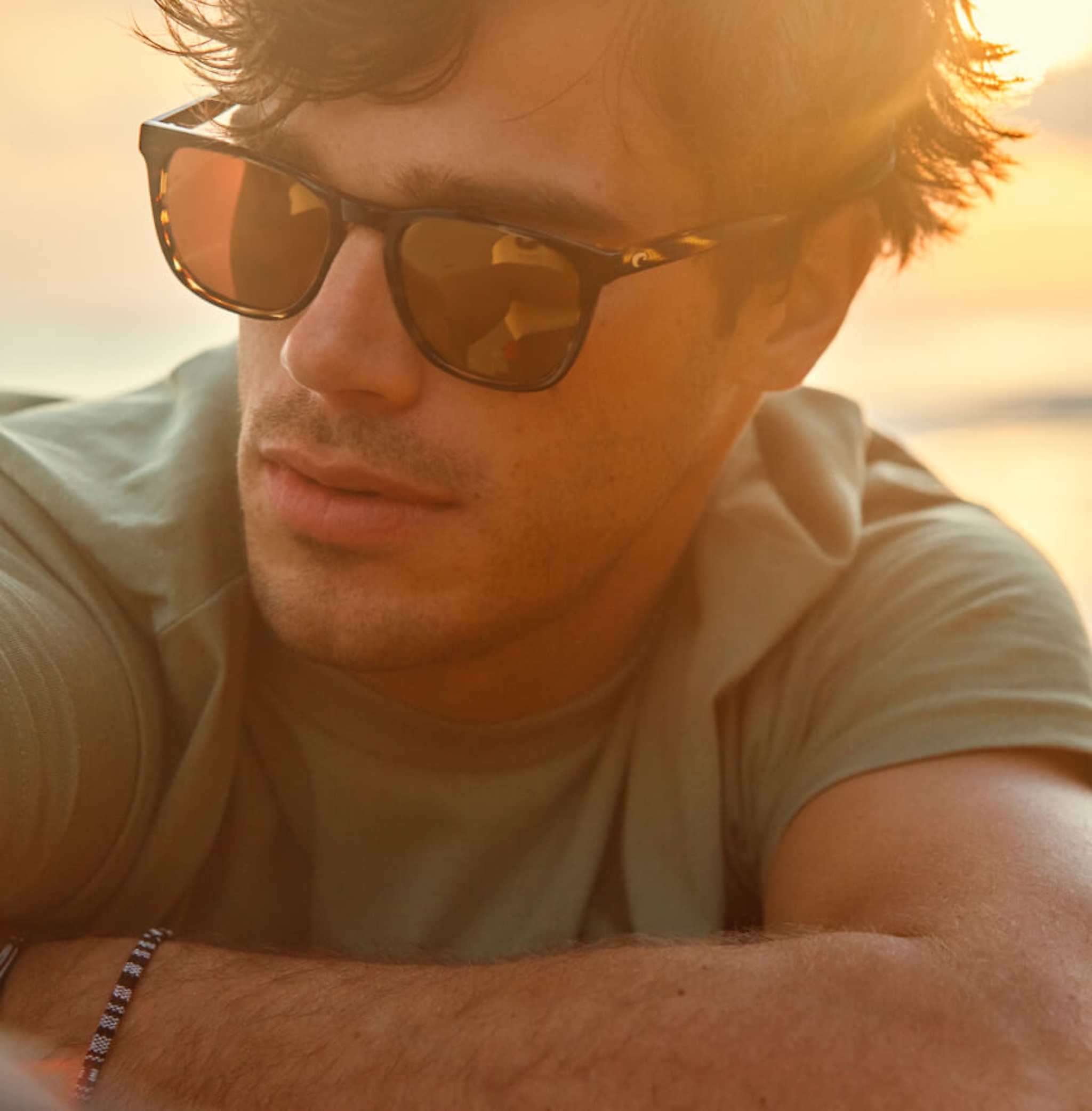Sunglasses Costa Sullivan M (53-19) with Gold Mirror lens and Tortoise frame Image 3 of 8 Sunglasses Costa Sullivan M (53-19) with Gold Mirror lens and Tortoise frame Image 3 of 8