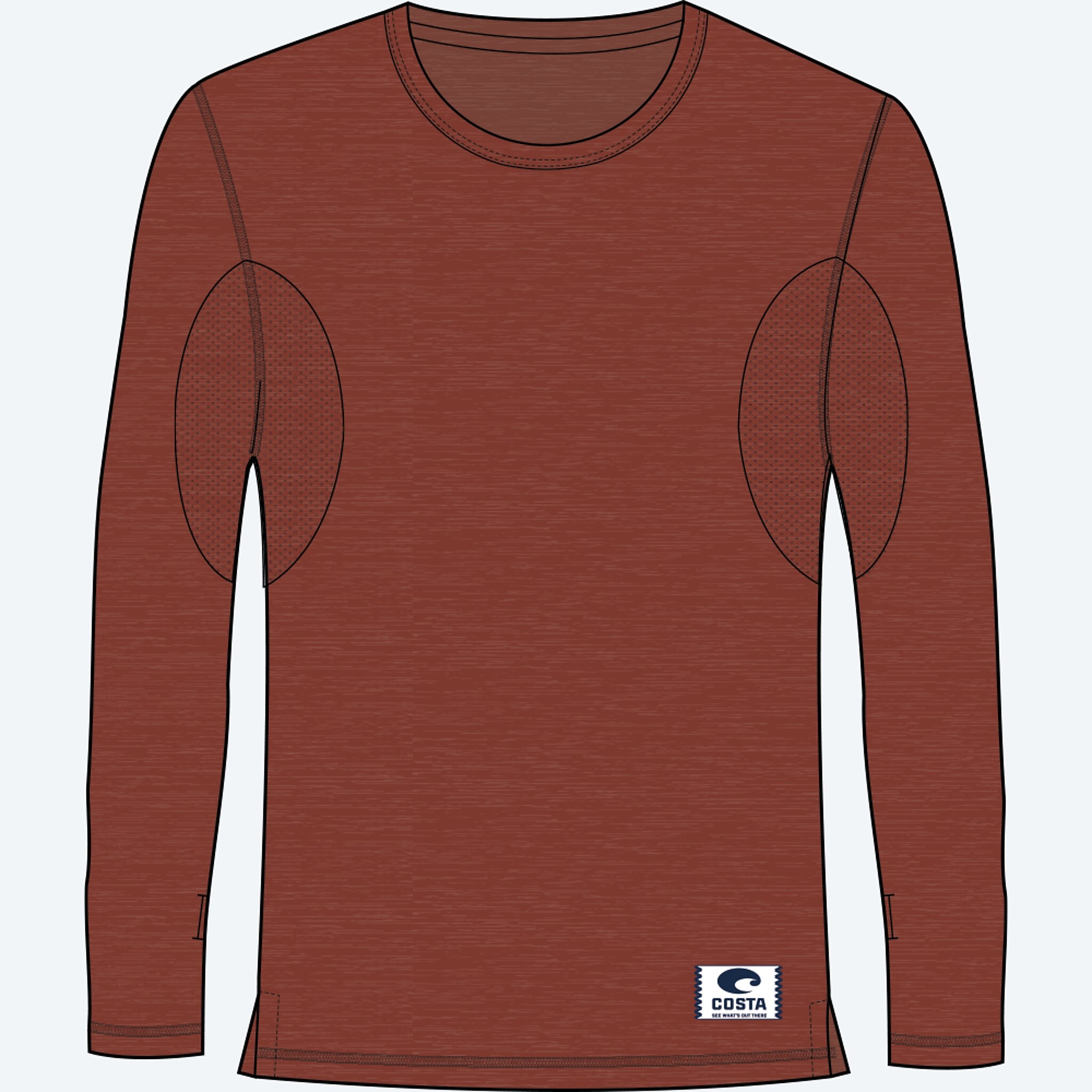 Apparel Lava Heather Costa Voyage Performance LS Imagen 1 de 5