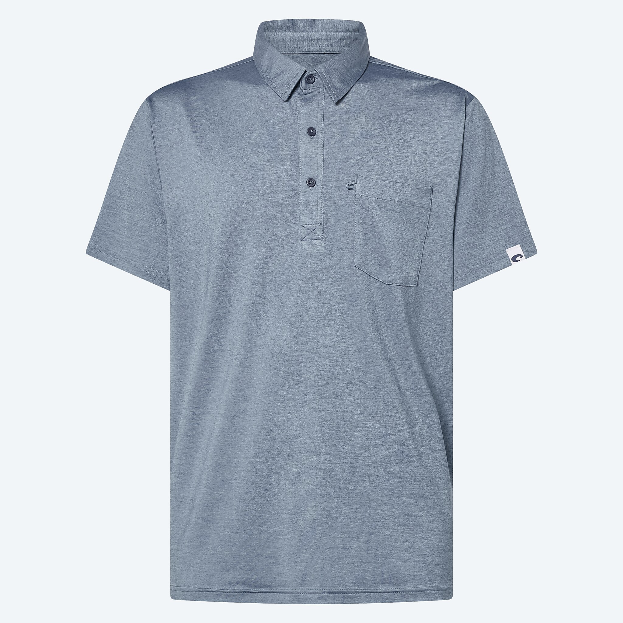 Apparel Heather Heron Blue Costa Ss Voyager Polo Imagen 1 de 7