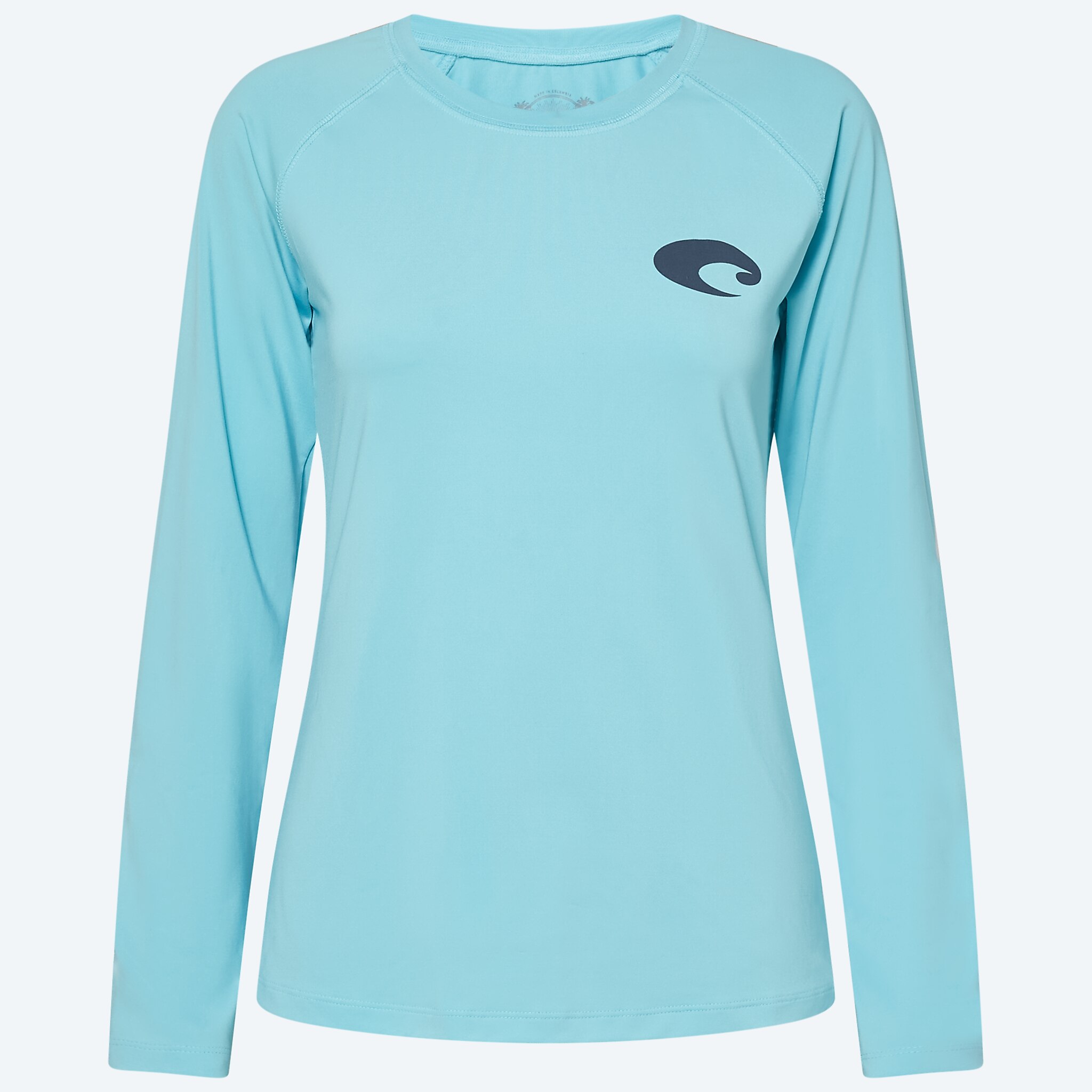 Apparel Aqua Blue Costa Ladies Tech Tie Dye Image 1 of 3