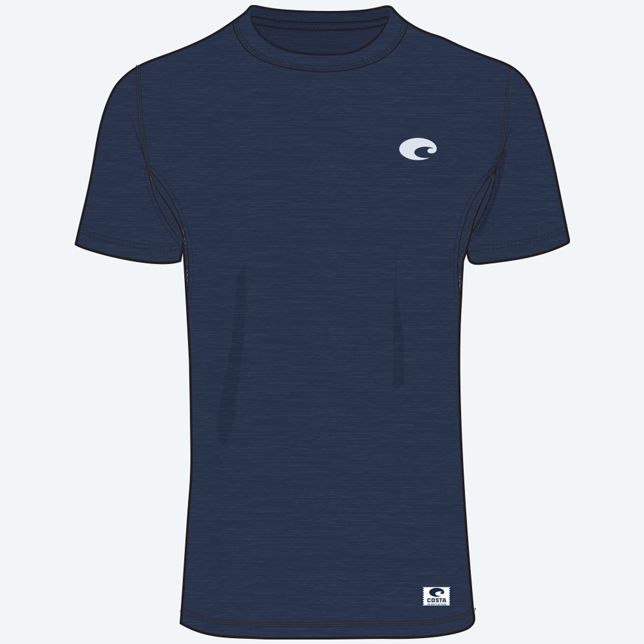Apparel Azul Marino Costa SS Voyager Performance Shirt Imagen 1 de 3