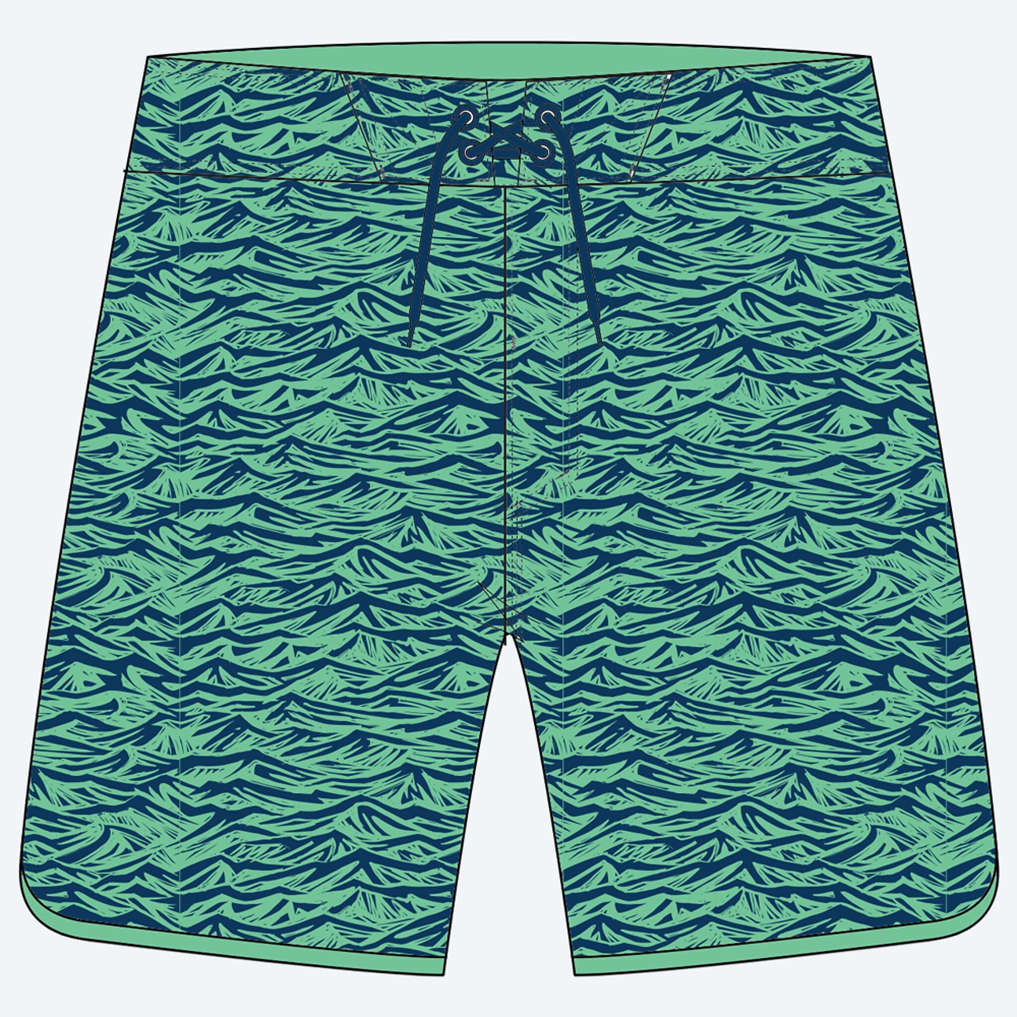 Apparel Wilson Fresh Print Costa Wilson Print Boardshort Imagen 1 de 3