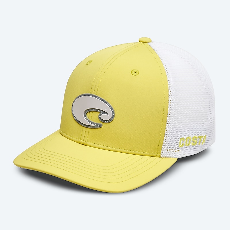 Accessories Yellow Costa Core Performance Trucker Image 1 of 3