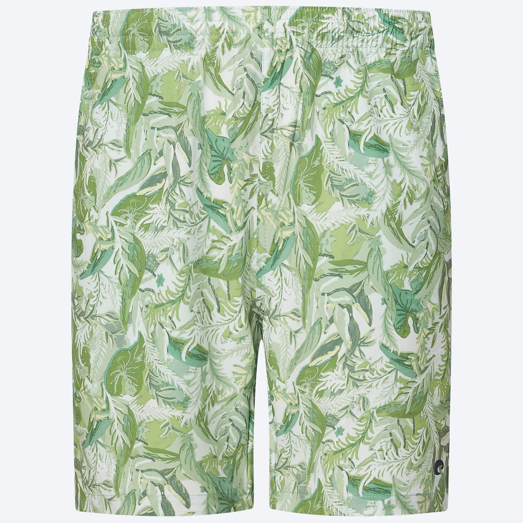 Apparel Tropical Print Green Costa Tropical Print Breezy Short Image 1 of 4