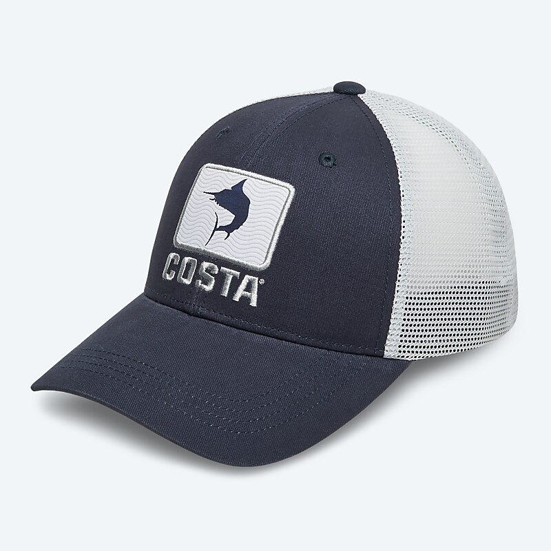 Accessories Navy Costa Marlin Waves Trucker Image 1 of 3