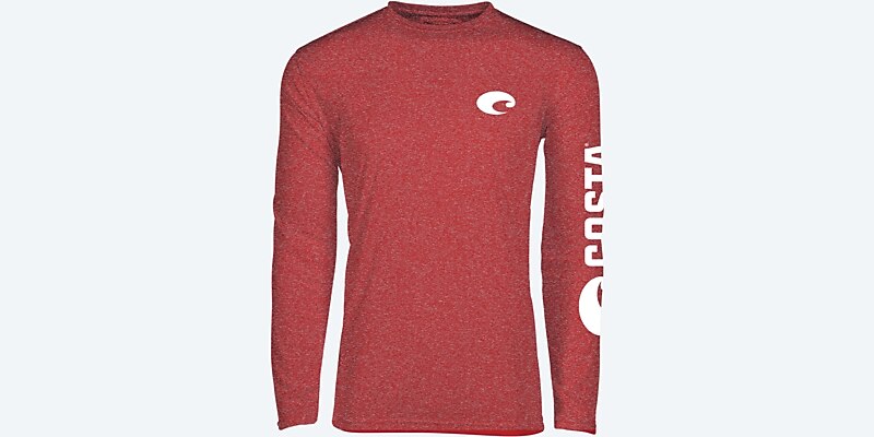 Apparel Red Costa Technical Catonic Crew Image 1 of 1