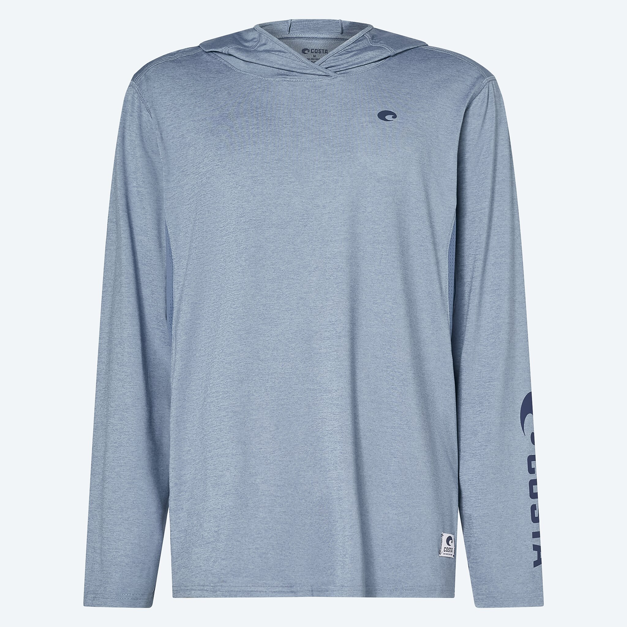 Apparel Heather Heron Blue Costa Voyager Performance Hoodie Image 1 of 5