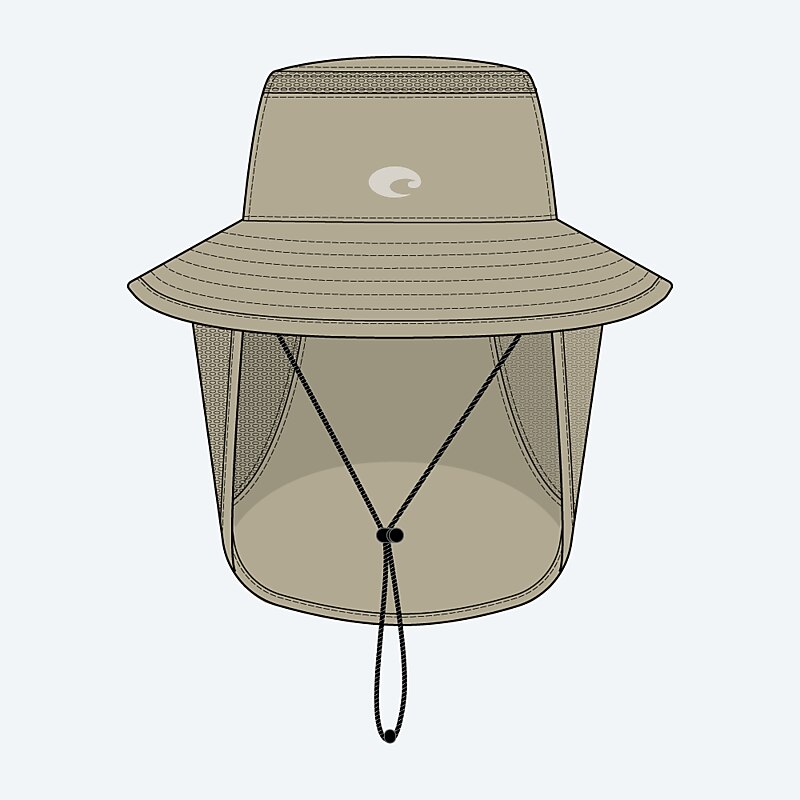 Accessories Eucalyptus Costa Boonie Sun Protect Fold Up Hat Imagen 1 de 4