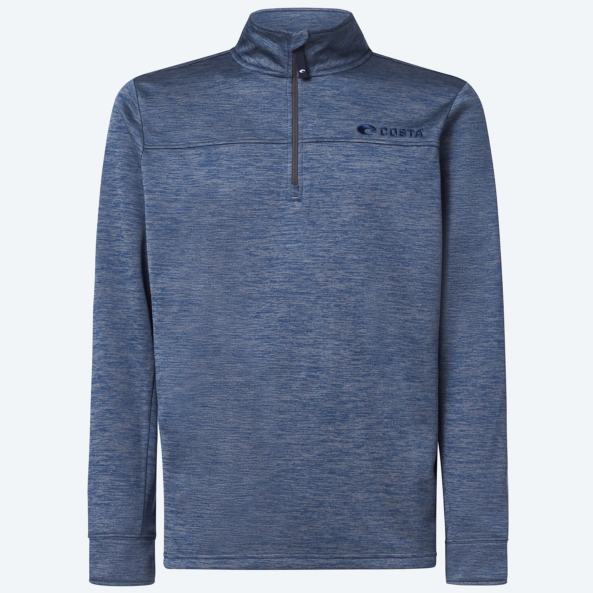 Apparel Navy Blue Heather Costa Harbor Quarter Zip Image 1 de 3
