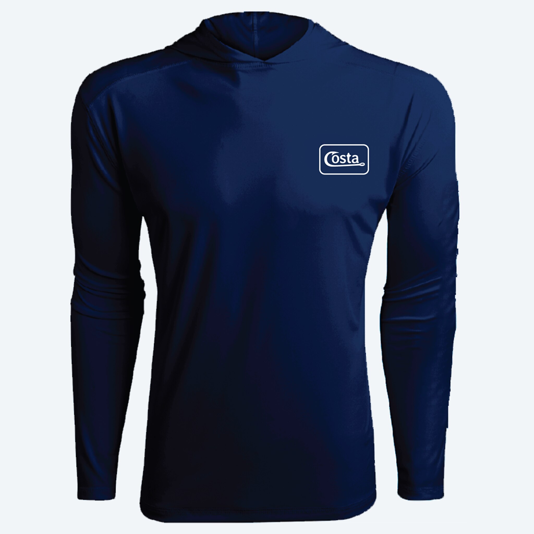 Apparel Navy Costa Technical Hood Graphic Image 1 of 3
