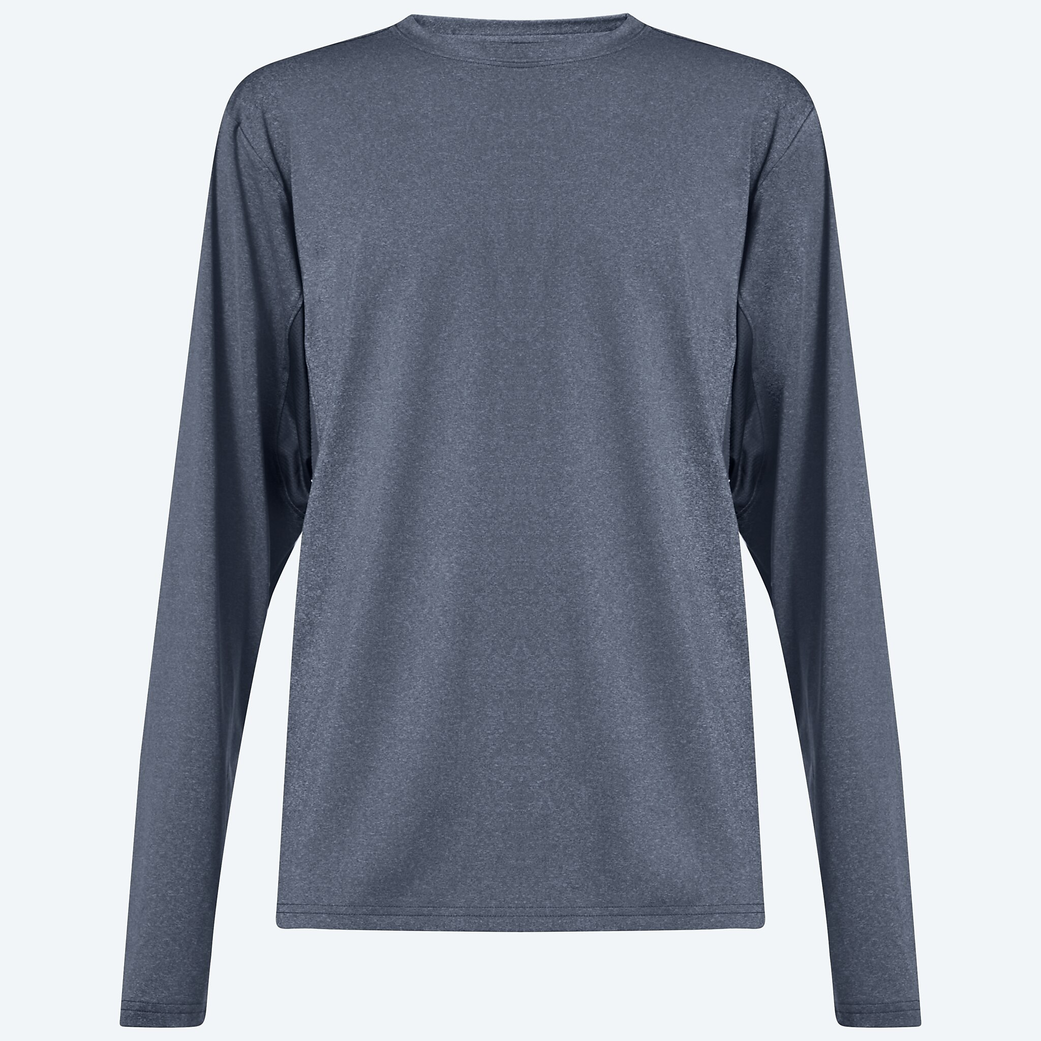 Apparel Navy Blue Heather Costa Voyage Performance LS Image 1 of 4