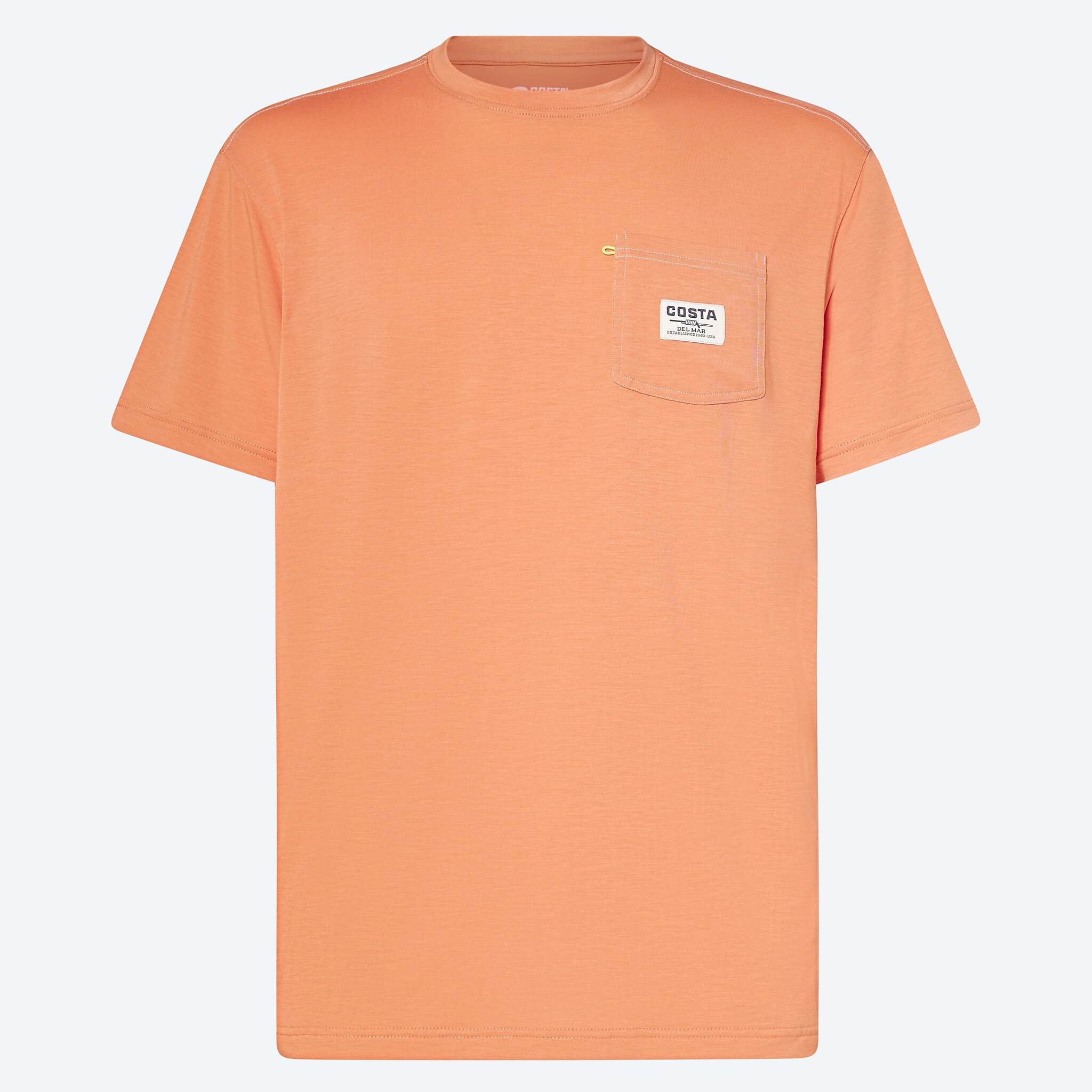 Apparel Sun Baked Costa Del Mar Pocket Tee SS Image 1 of 5