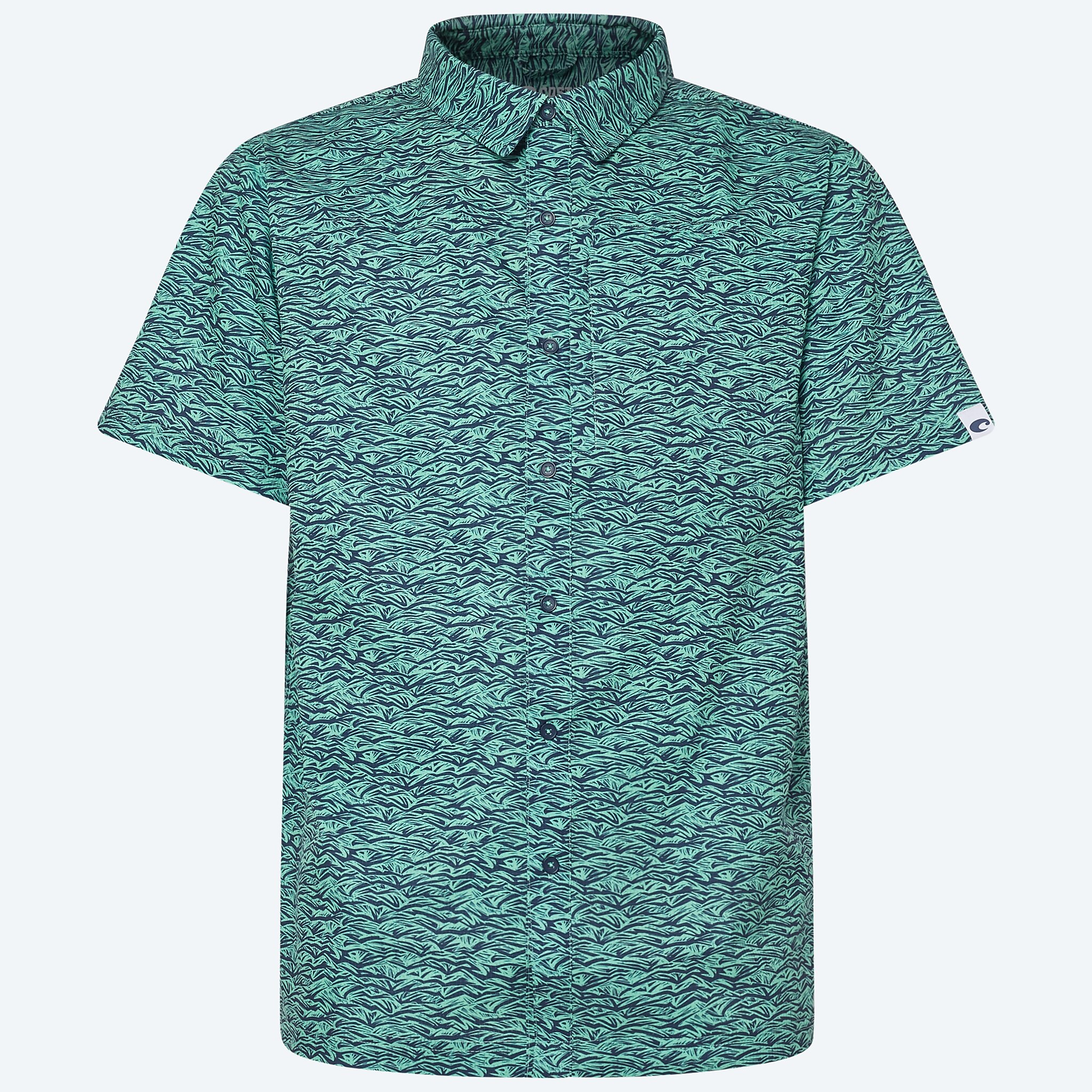 Apparel Wilson Fresh Print Costa Wilson Print Hybrid Tech Button Down Imagen 1 de 4