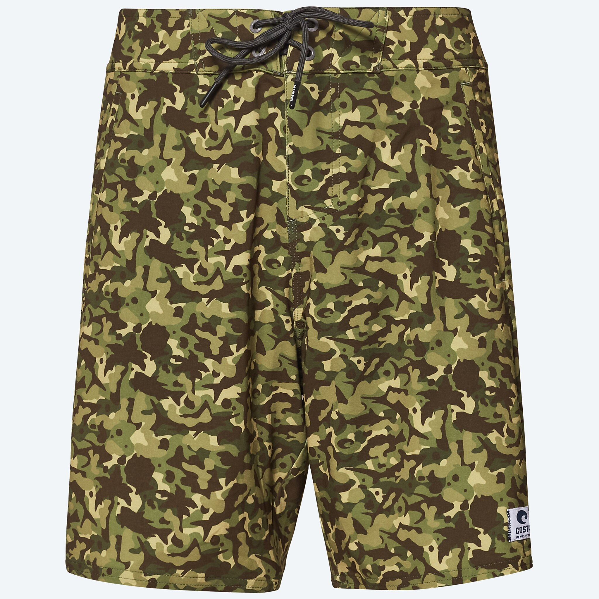 Apparel Costa Water Camo Green Costa Tides Boardshort Water Camo Print Image 1 of 4