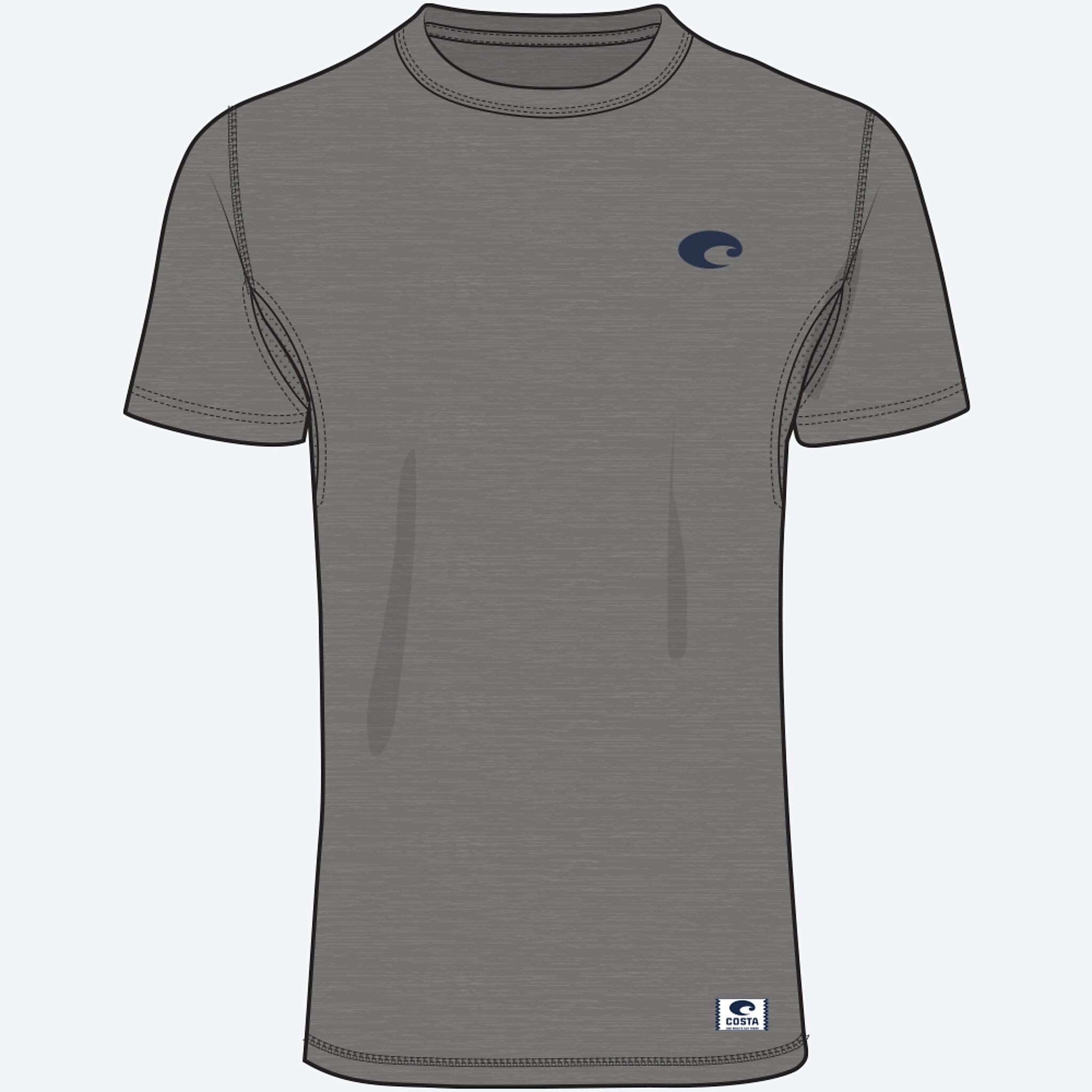 Apparel Gris Tormenta Costa SS Voyager Performance Shirt Imagen 1 de 3