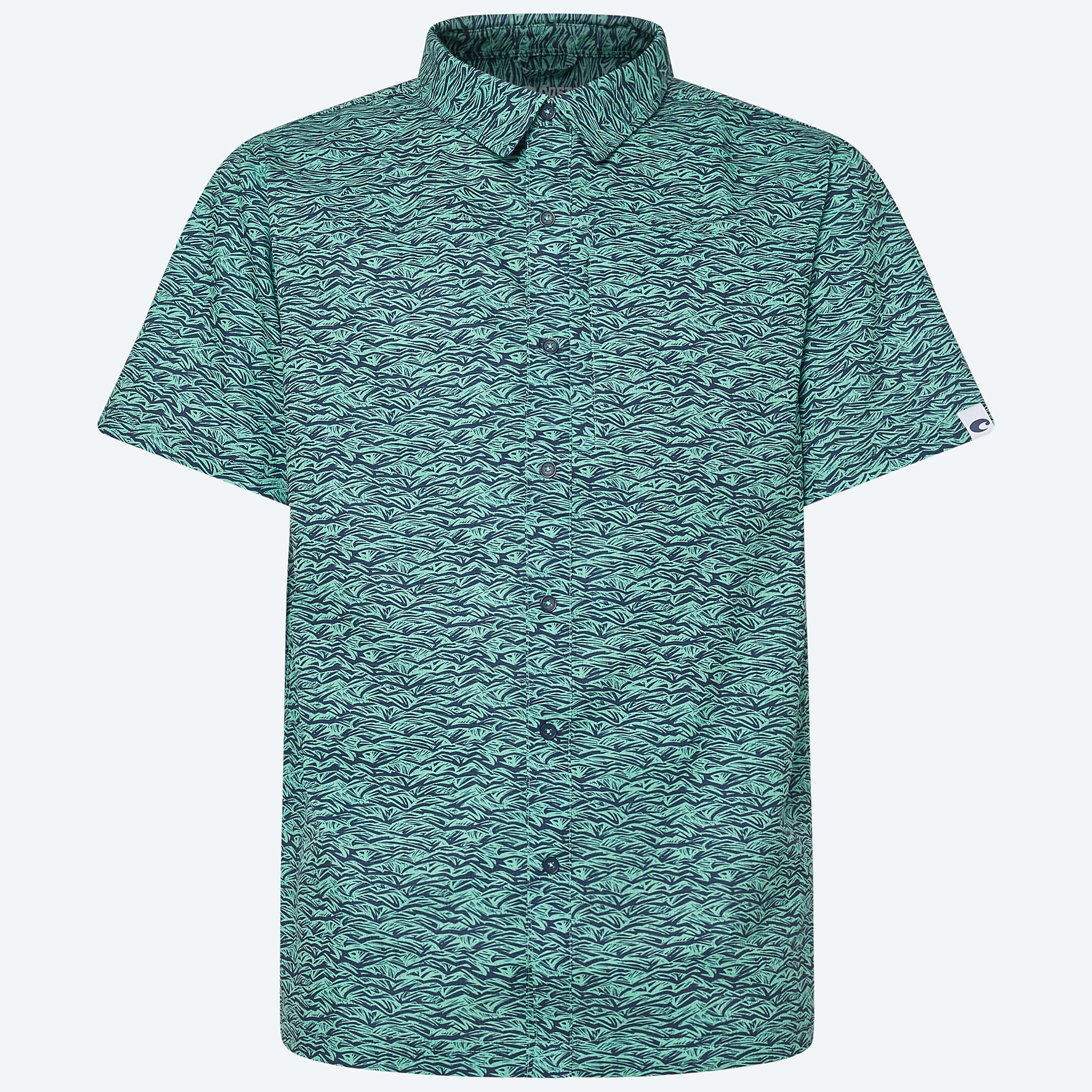 Apparel Wilson Fresh Print Costa Wilson Print Hybrid Tech Button Down Image 1 de 4
