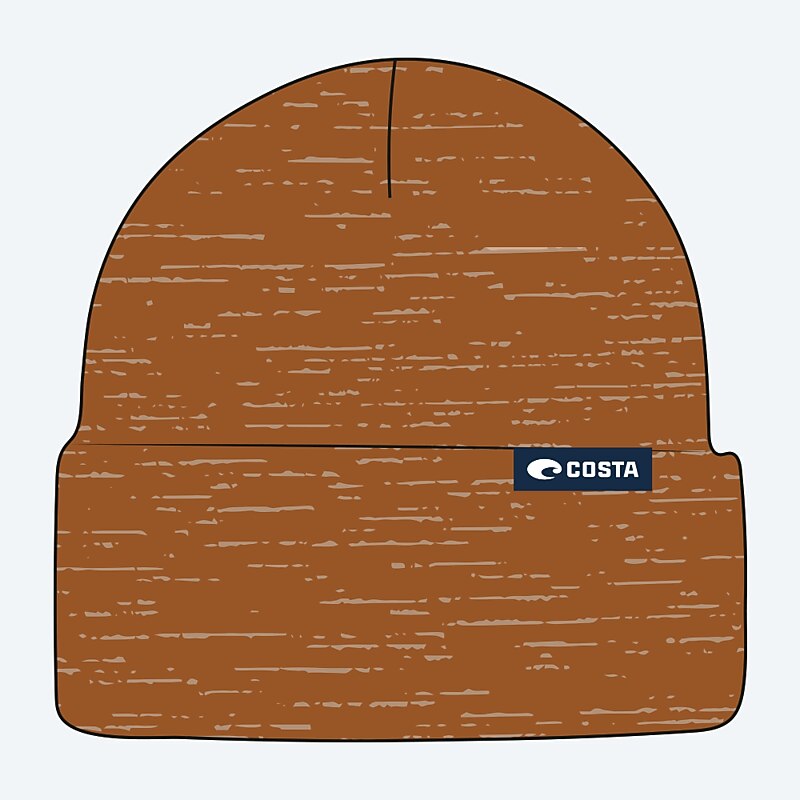 Accessories Rust Heather Costa Heathered Beanie Image 1 of 3