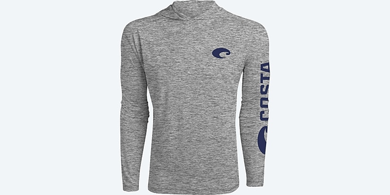 Apparel Heather Gray Costa Hooded Technical Image 1 of 1