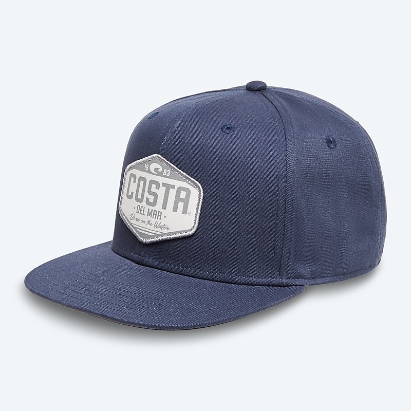Accessories Navy Costa Morgan Flatbrim Hat Image 1 of 2