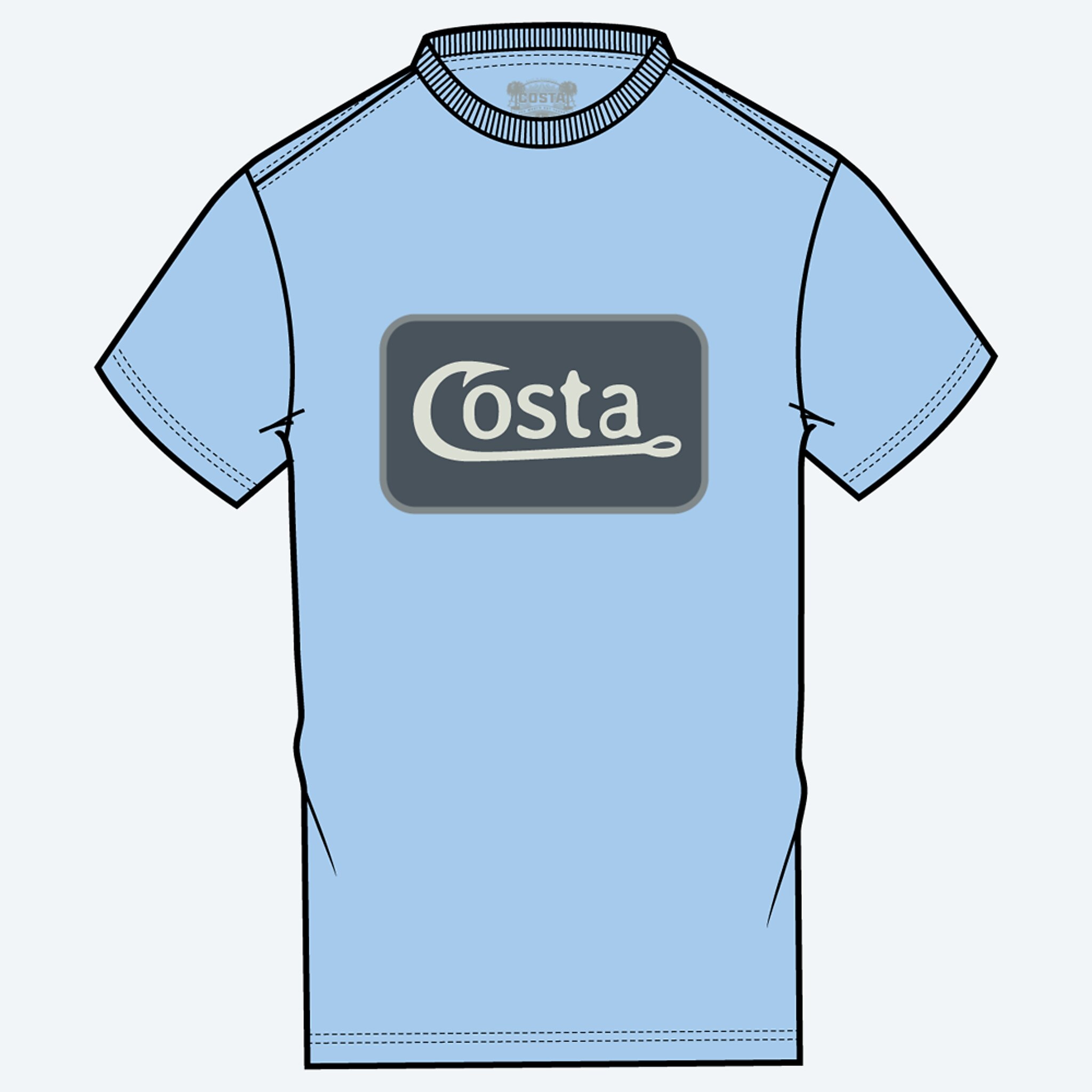 Apparel Bleu clair Costa The Hunt Image 1 de 3