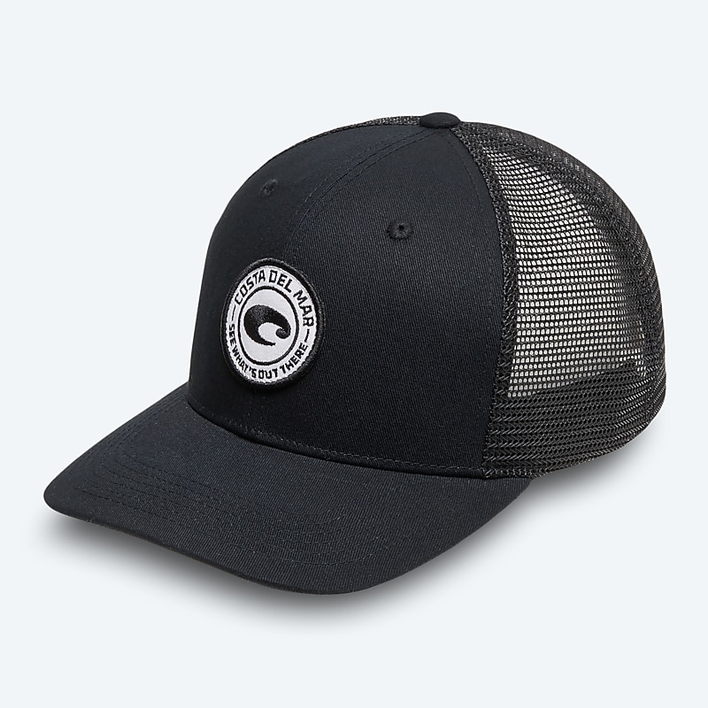 Accessories Black Costa Medallion Trucker Image 1 of 3