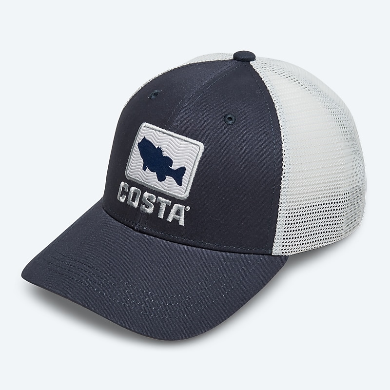 Accessories Navy Costa Bass Waves Trucker Image 1 of 3