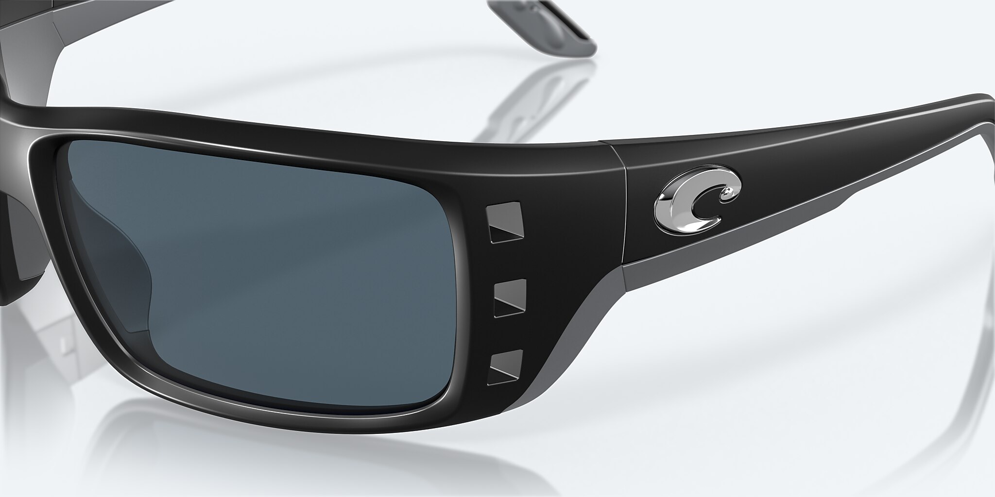 Lentes de Sol Costa Permit XL (63-16) con Gris lente y Negro Mate montura Imagen 6 de 7