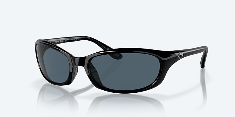 Lentes de Sol Costa Harpoon S (61-18) con Gris lente y Negro Brillante montura Imagen 1 de 7
