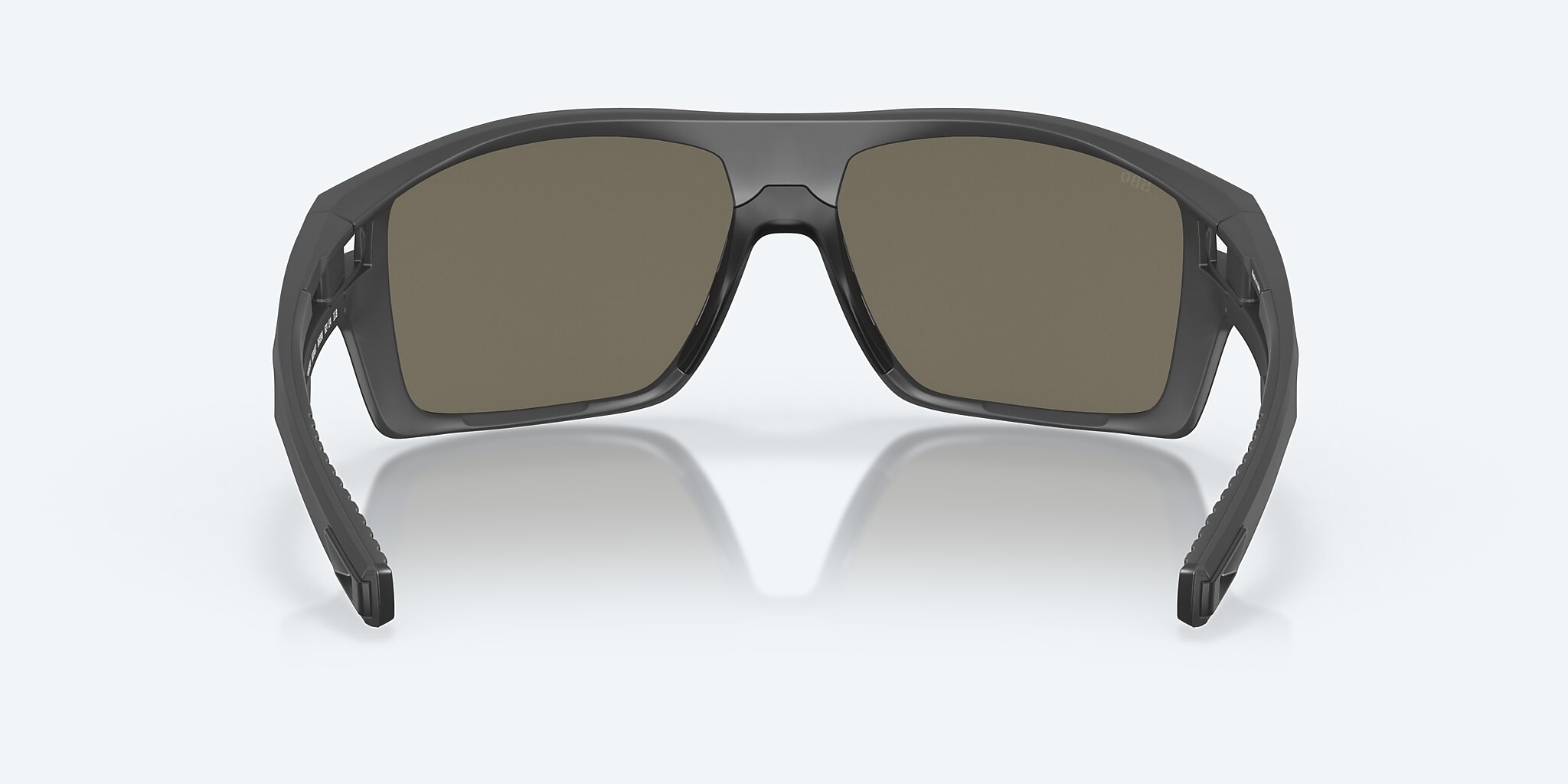 Sunglasses Costa Diego XL (62-14) with Blue Mirror lens and Matte Gray frame Image 4 of 8