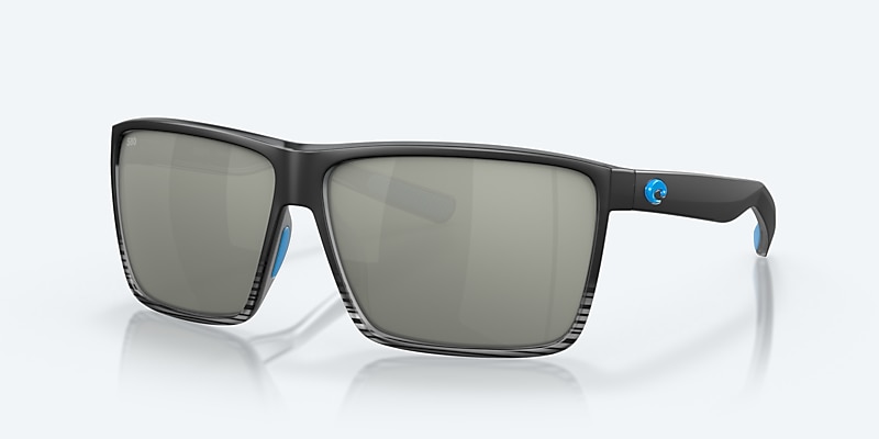 Lunettes de soleil Costa Rincon L (63-11) avec Gris argenté verre et Dégradé cristal fumée mat monture Image 1 de 7