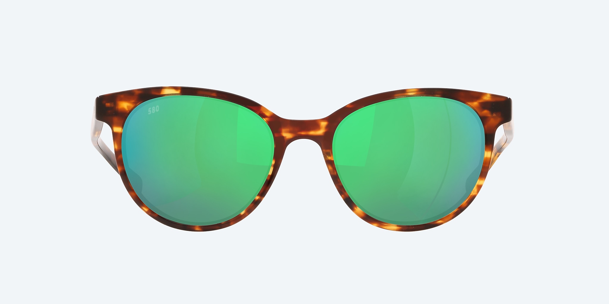 Sunglasses Costa Isla M (54-19) with Green Mirror lens and Tortoise frame Image 2 of 4