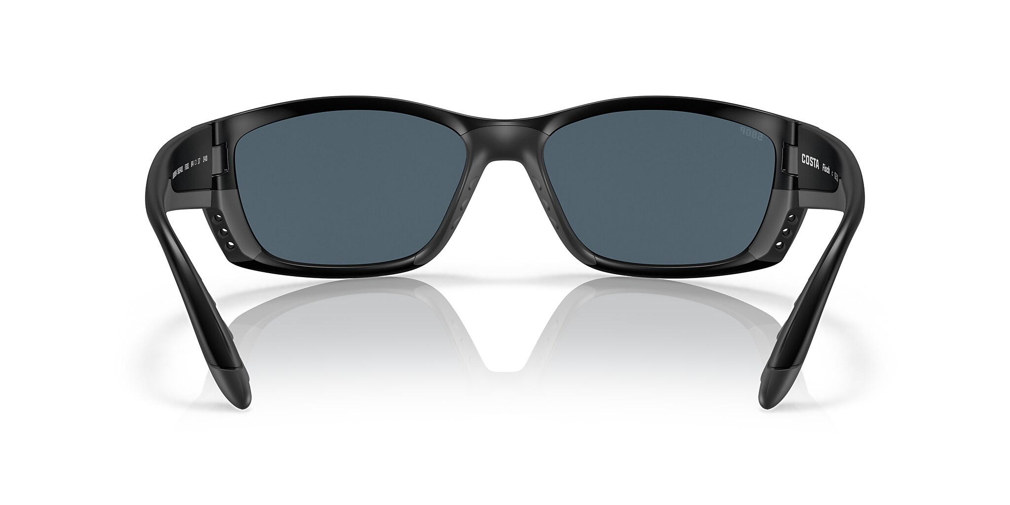 Costa Fisch XL (64-17) with Gray lenses and Blackout frame | Costa