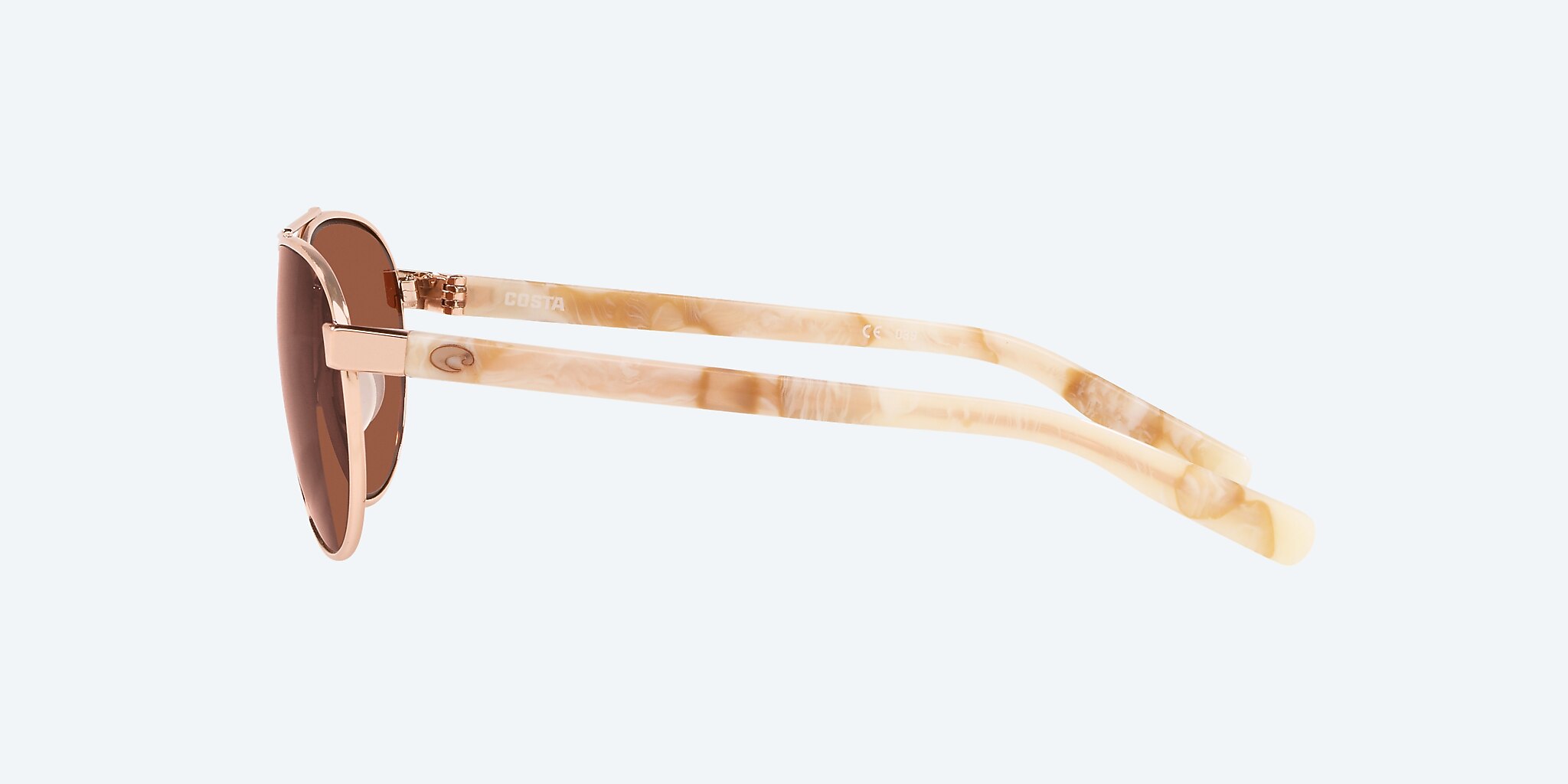 Sunglasses Costa Fernandina S (57-15) with Copper lens and Rose Gold frame Image 3 of 4