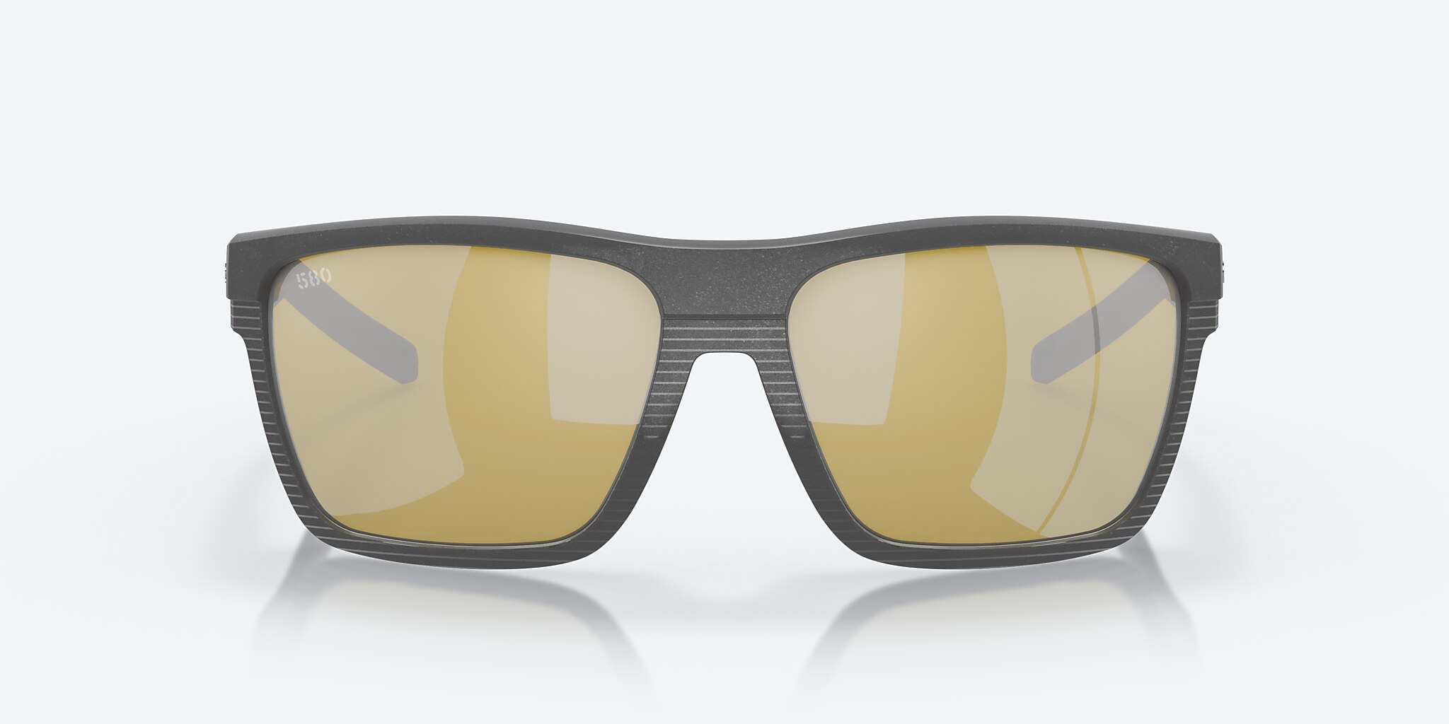 Sunglasses Costa Pargo L (61-17) with Sunrise Silver Mirror lens and Dark Gray frame Image 2 of 7