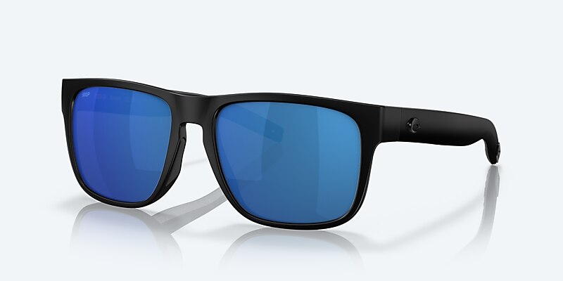 Sunglasses Costa Spearo XXL (56-17) with Blue Mirror lens and Blackout frame Image 1 of 7